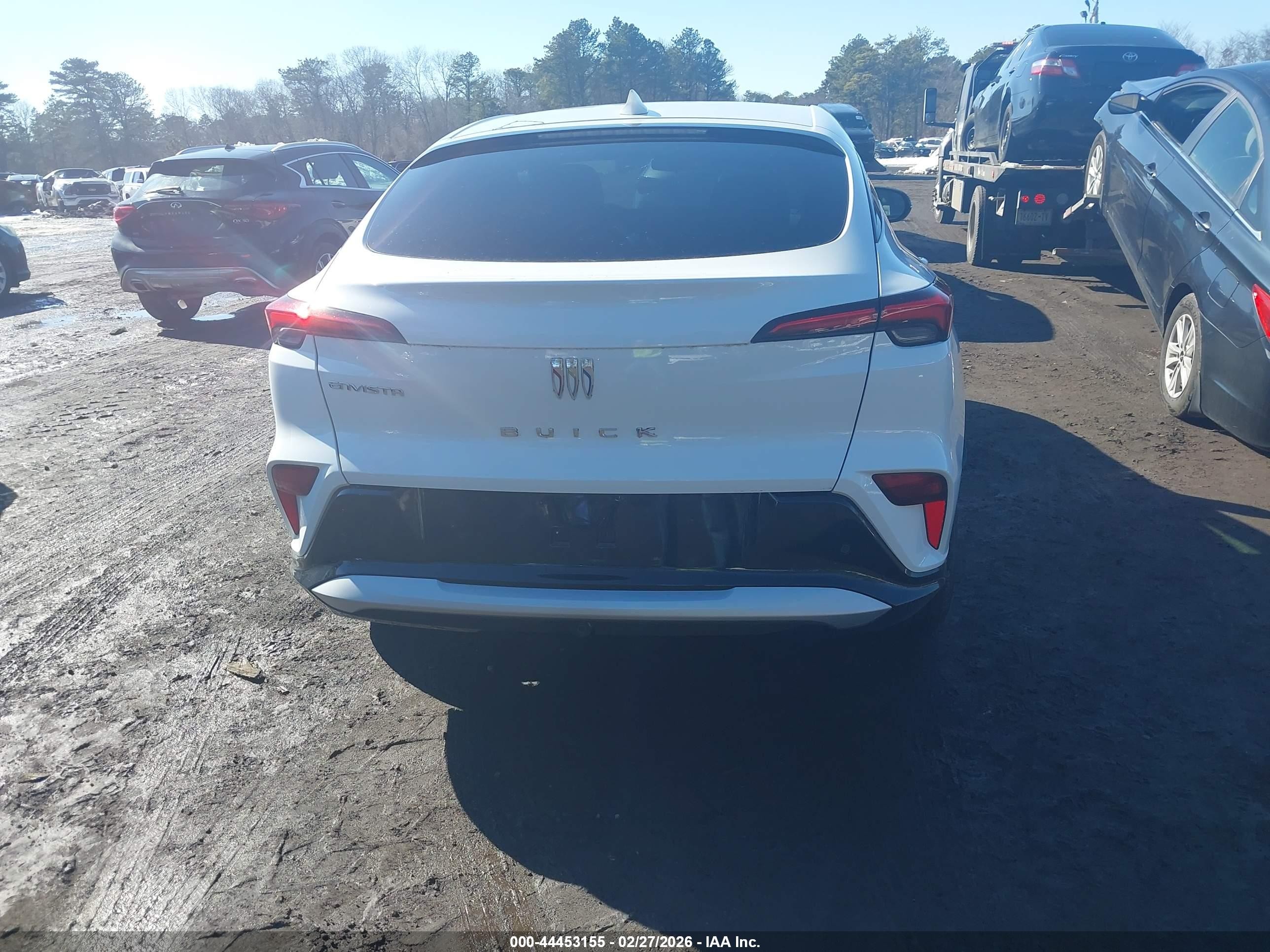 2025 Buick Envista Sport Touring Fwd White vin: KL47LBEPXSB086815