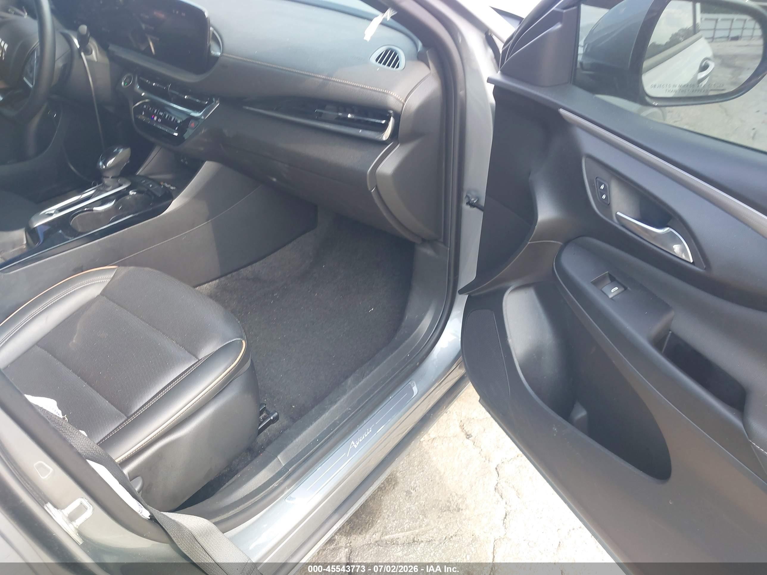 2024 Buick Envista Avenir Fwd Серый vin: KL47LCE26RB087108