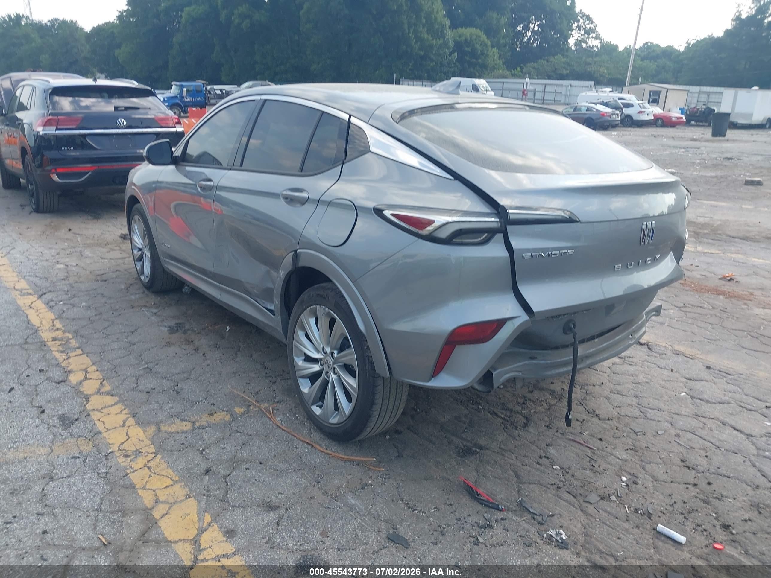 2024 Buick Envista Avenir Fwd Серый vin: KL47LCE26RB087108