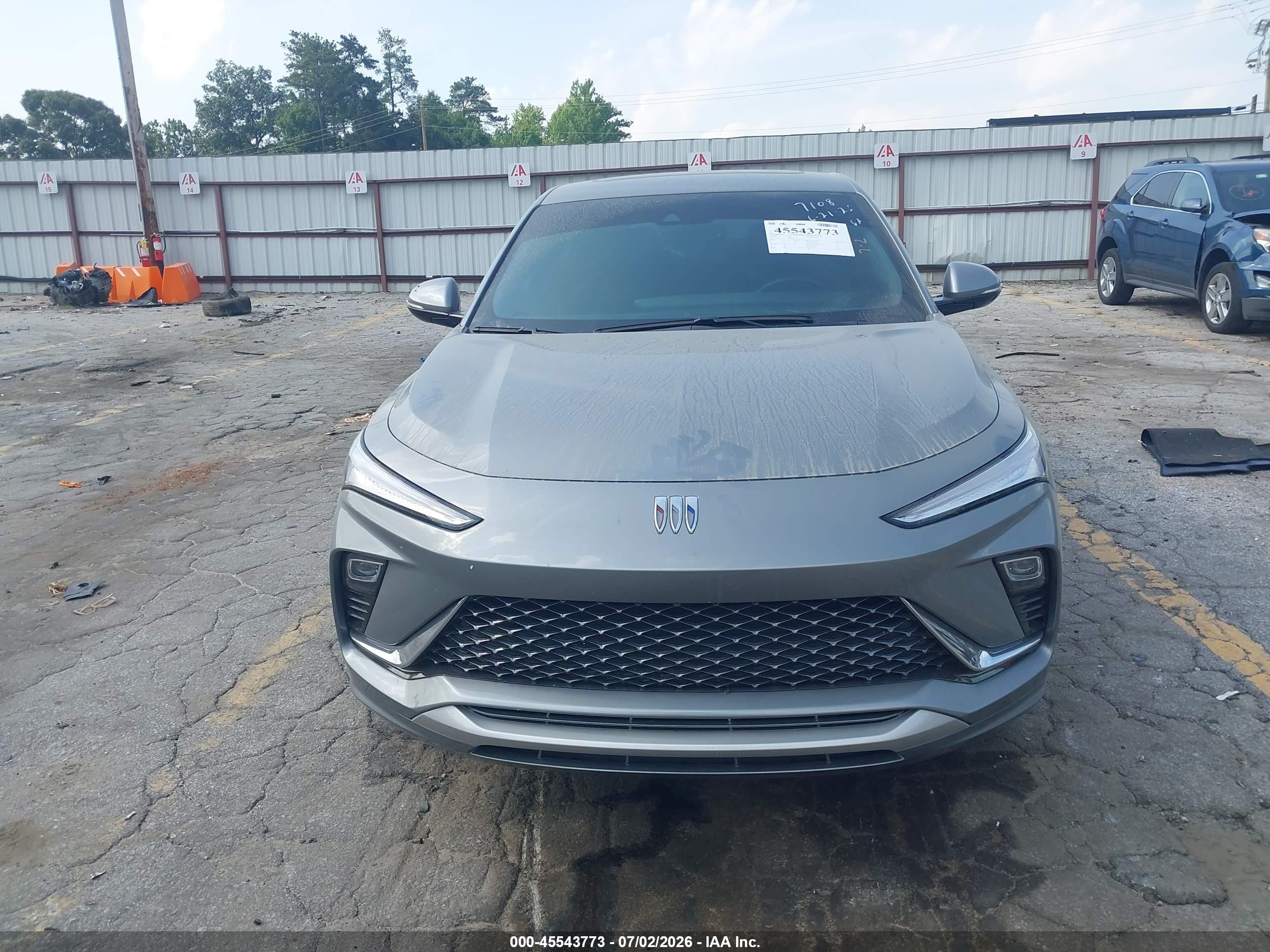2024 Buick Envista Avenir Fwd Серый vin: KL47LCE26RB087108