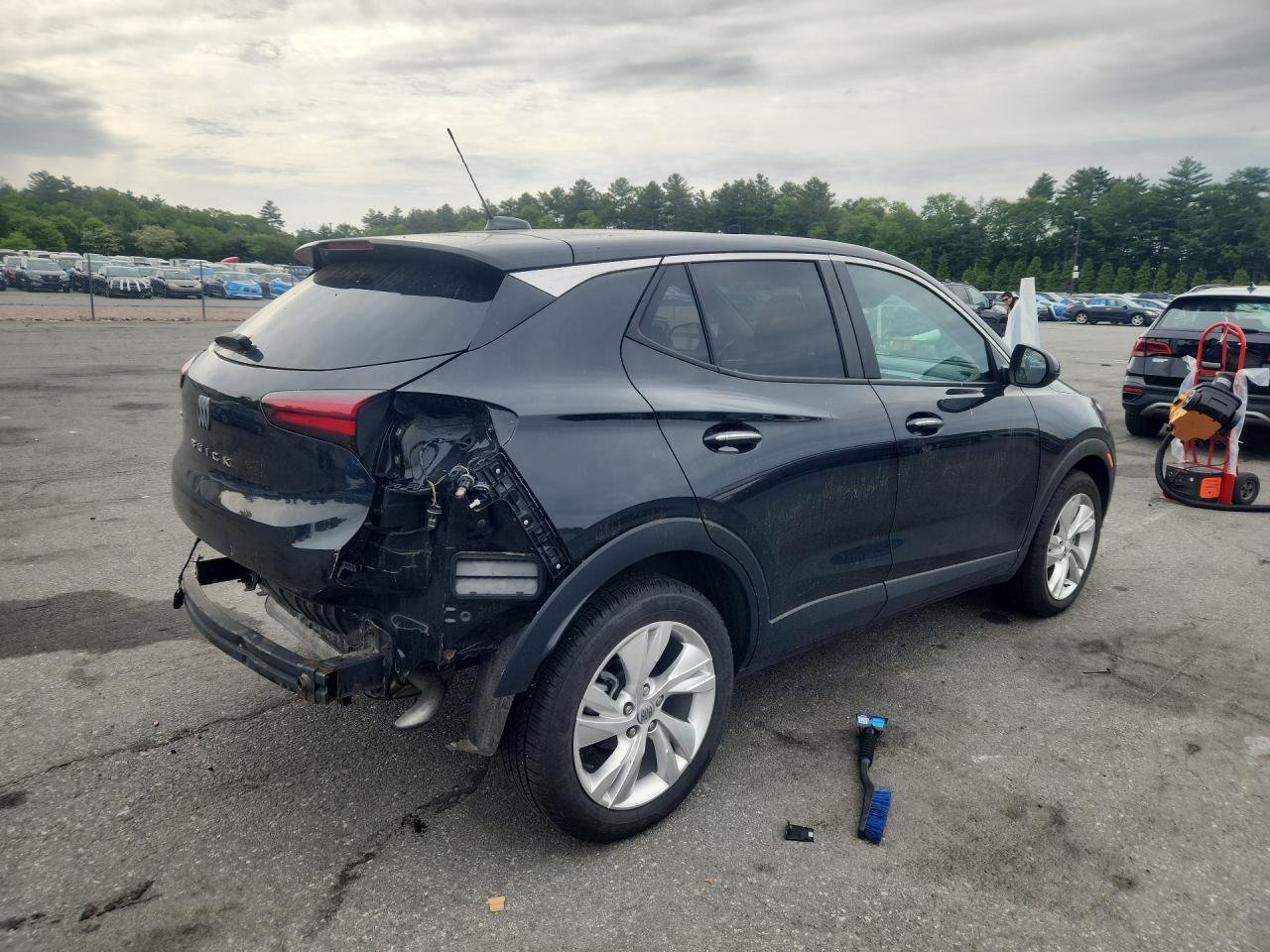 2024 Buick Encore Gx Preferred Black vin: KL4AMBS22RB066466 Damage: Right Tail Light, Missing, Replacement Required
