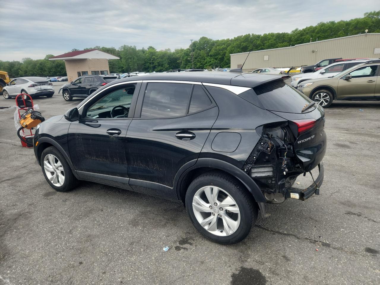 2024 Buick Encore Gx Preferred Black vin: KL4AMBS22RB066466 Damage: Rear Bumper, Missing, Replacement Required