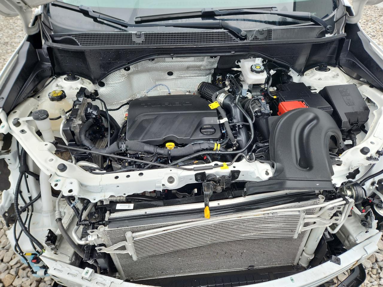 2024 Buick Encore Gx Preferred White vin: KL4AMBS25RB107446 Damage: Radiator, Broken, Replacement Required
