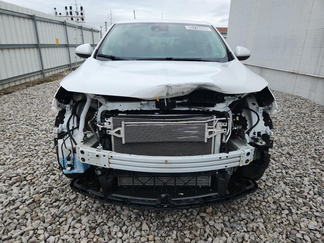 2024 Buick Encore Gx Preferred White vin: KL4AMBS25RB107446 Damage: Front Bumper Molding, Broken, Replacement Required