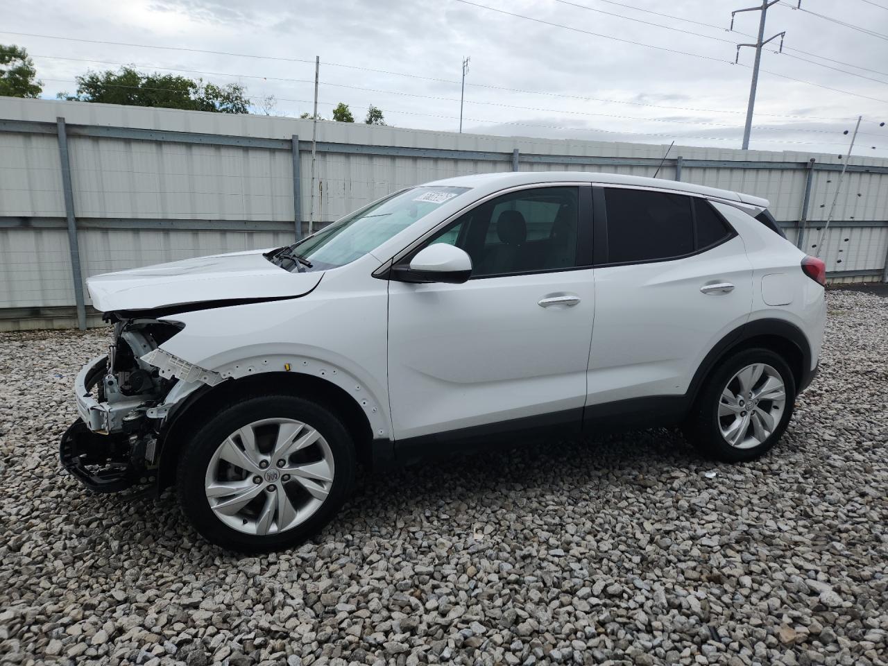 2024 Buick Encore Gx Preferred White vin: KL4AMBS25RB107446 Damage: Left Front Wheel Opening Mldg, Broken, Replacement Required