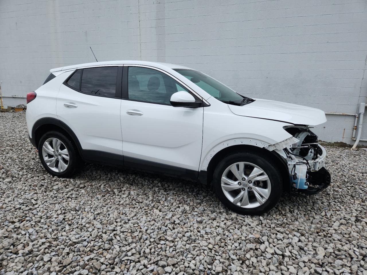 2024 Buick Encore Gx Preferred White vin: KL4AMBS25RB107446 Damage: Right Fender Flare, Missing, Replacement Required
