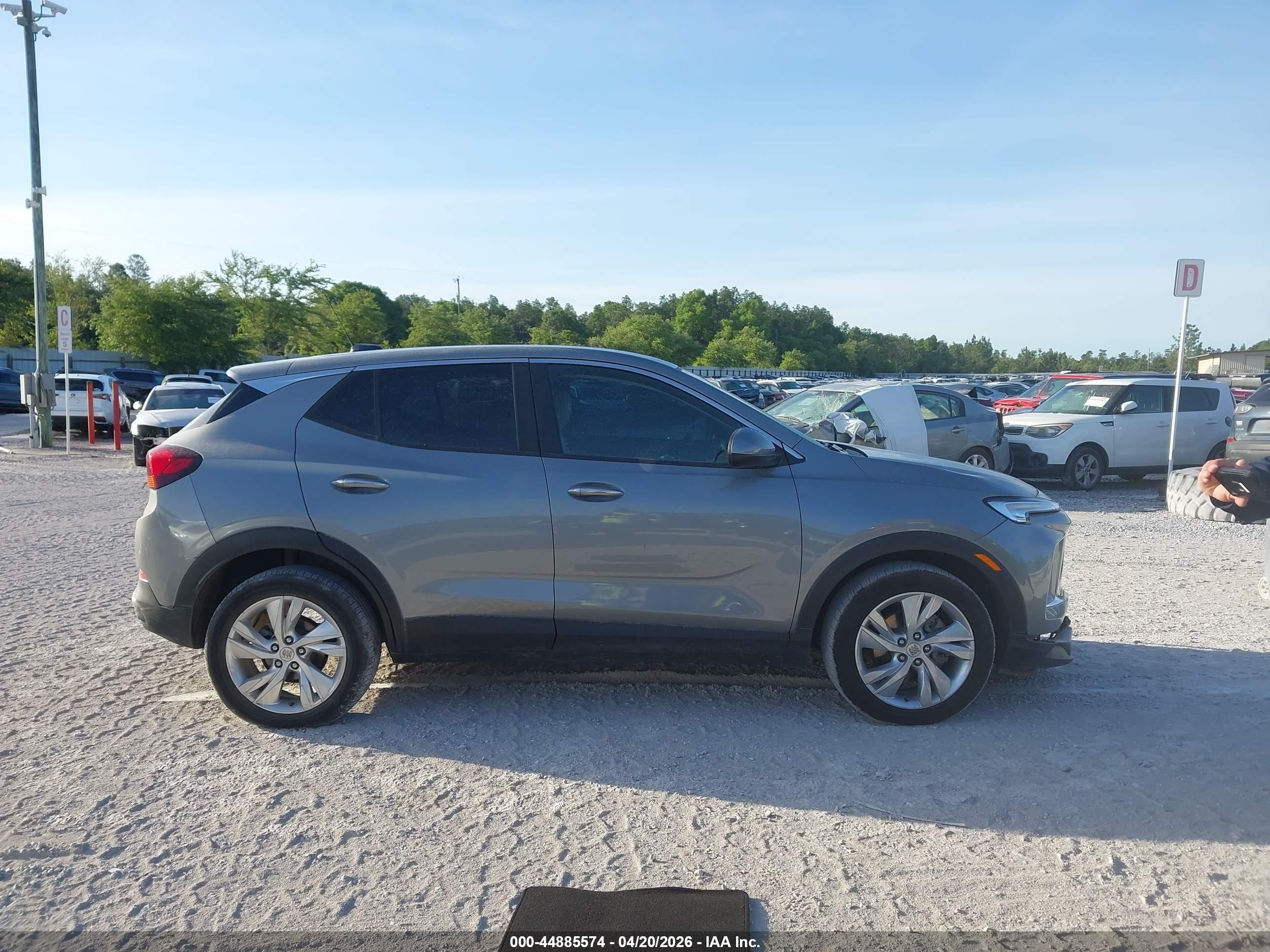 2024 Buick Encore Gx Preferred Fwd Silver vin: KL4AMBSL0RB013371