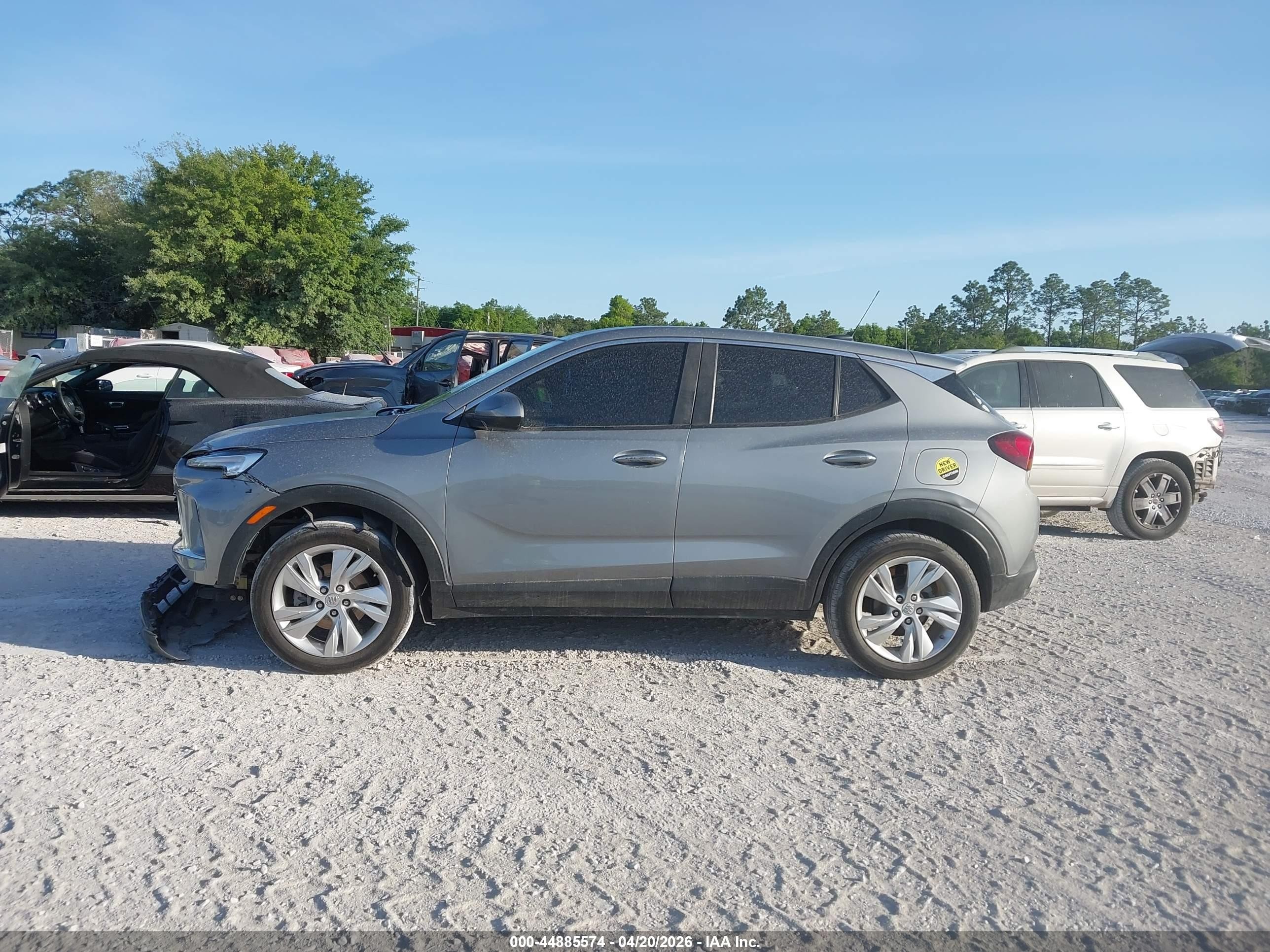 2024 Buick Encore Gx Preferred Fwd Silver vin: KL4AMBSL0RB013371