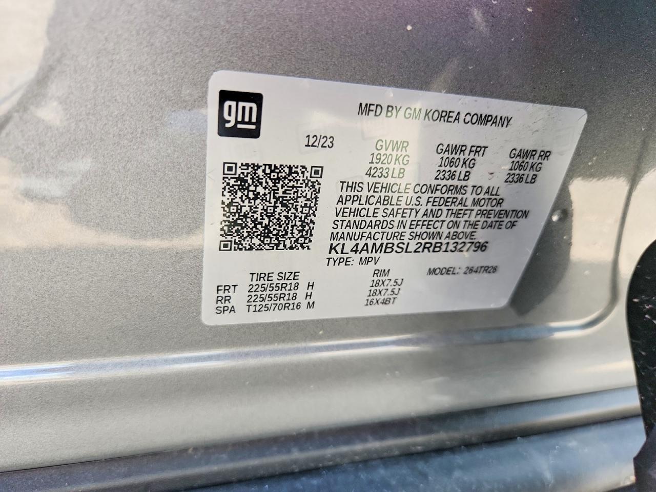 2024 Buick Encore Gx Preferred Gray vin: KL4AMBSL2RB132796