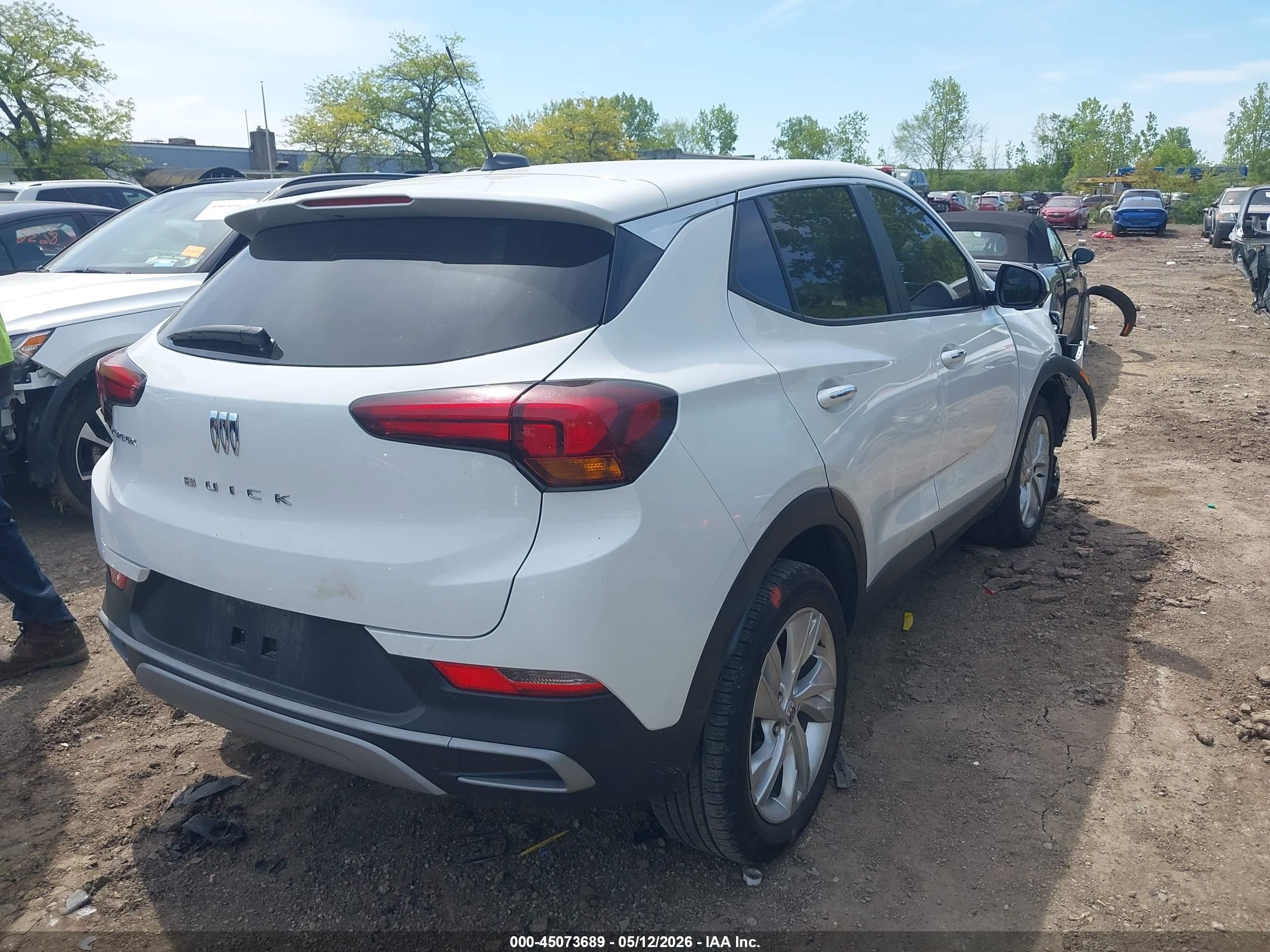 2025 Buick Encore Gx Preferred Fwd White vin: KL4AMBSL2SB164055