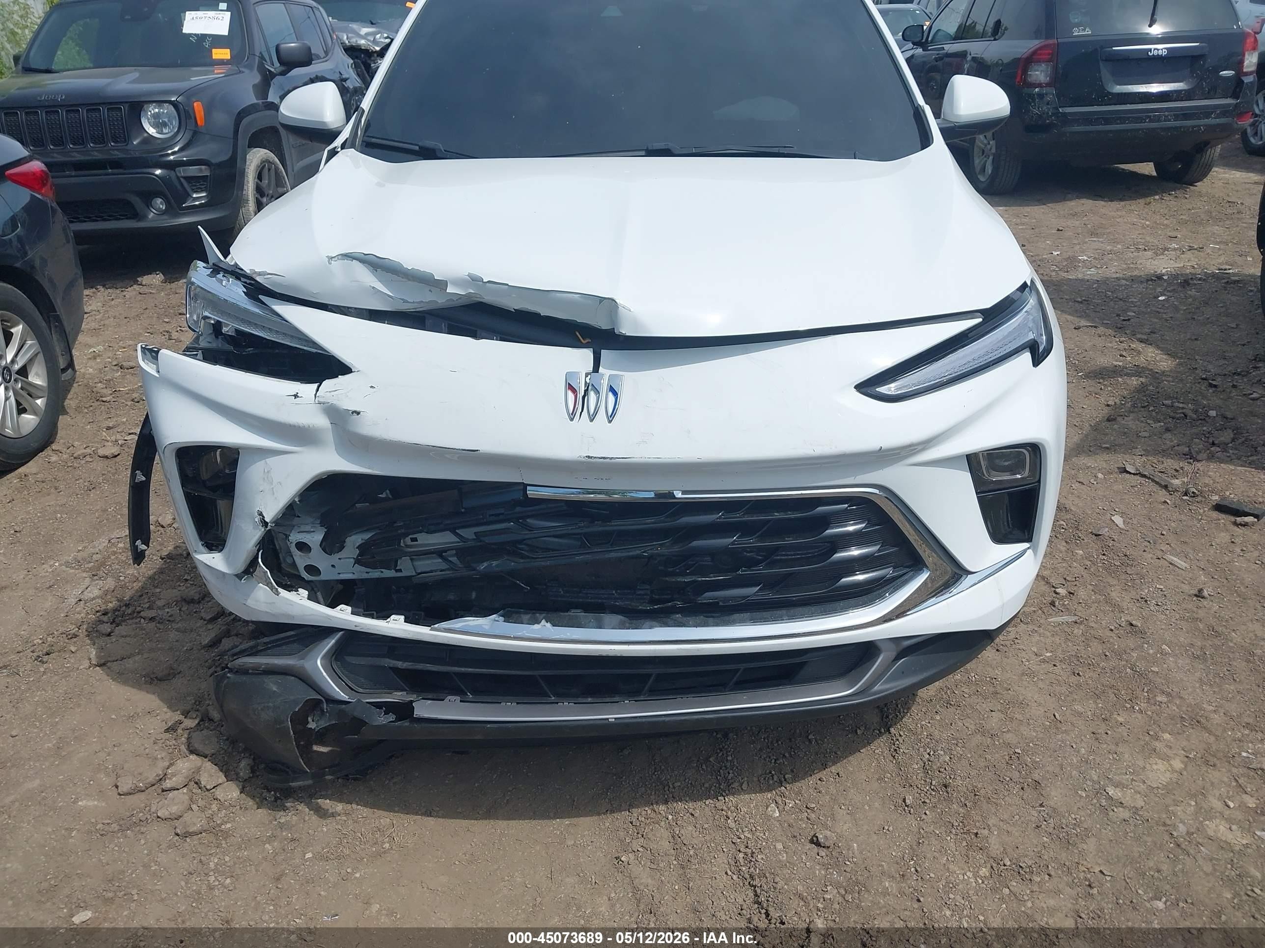 2025 Buick Encore Gx Preferred Fwd White vin: KL4AMBSL2SB164055
