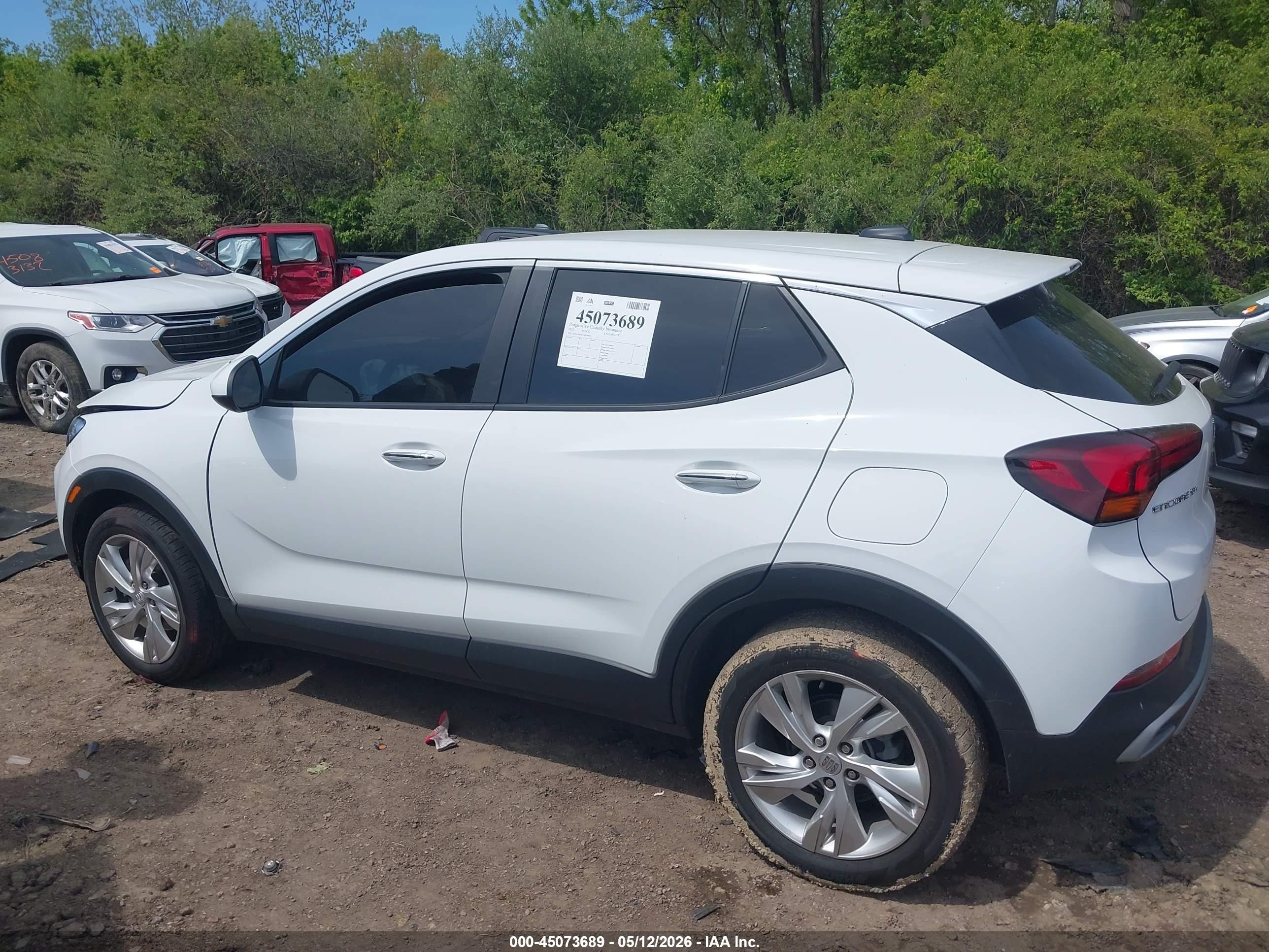 2025 Buick Encore Gx Preferred Fwd White vin: KL4AMBSL2SB164055