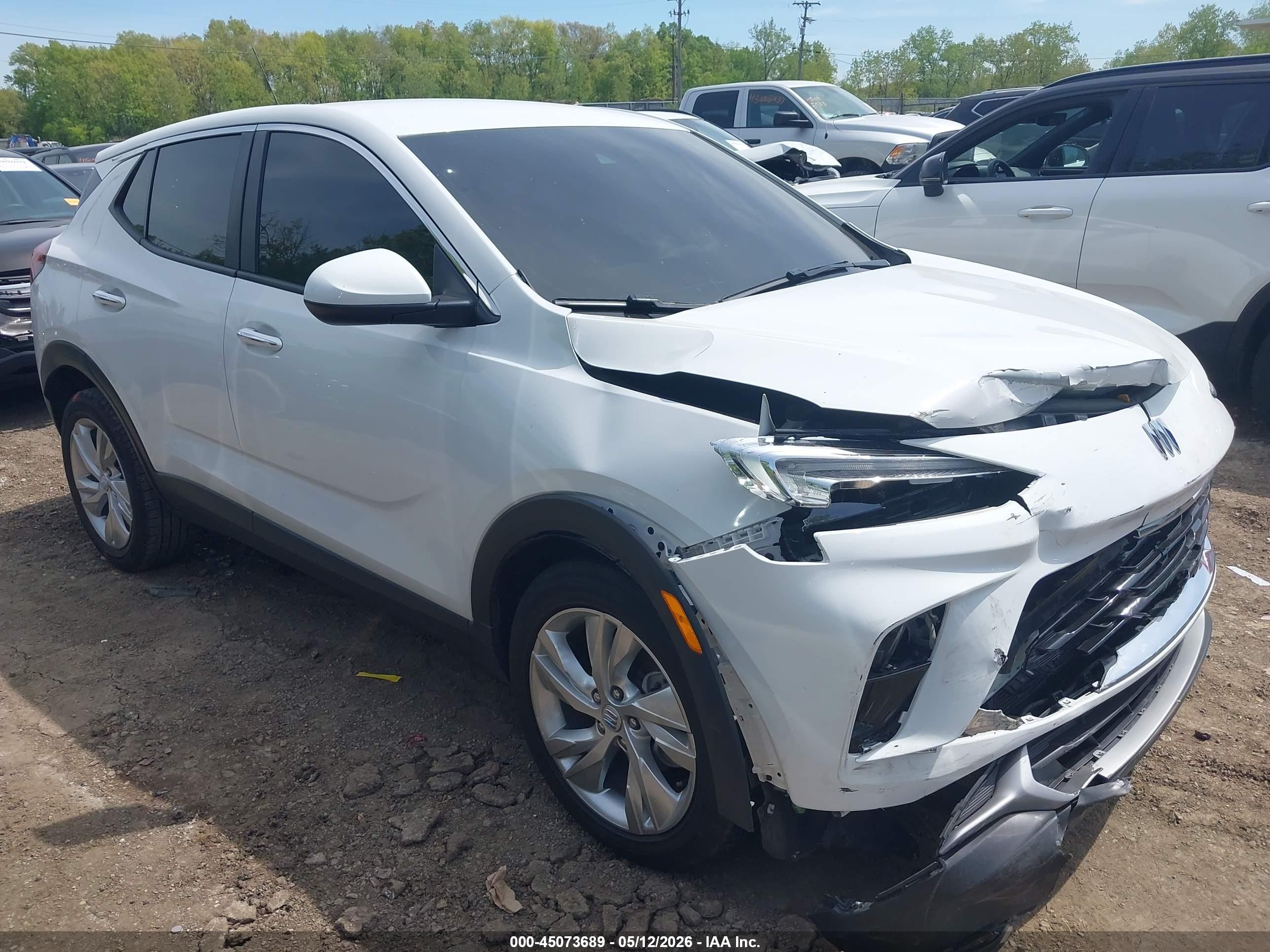 2025 Buick Encore Gx Preferred Fwd White vin: KL4AMBSL2SB164055