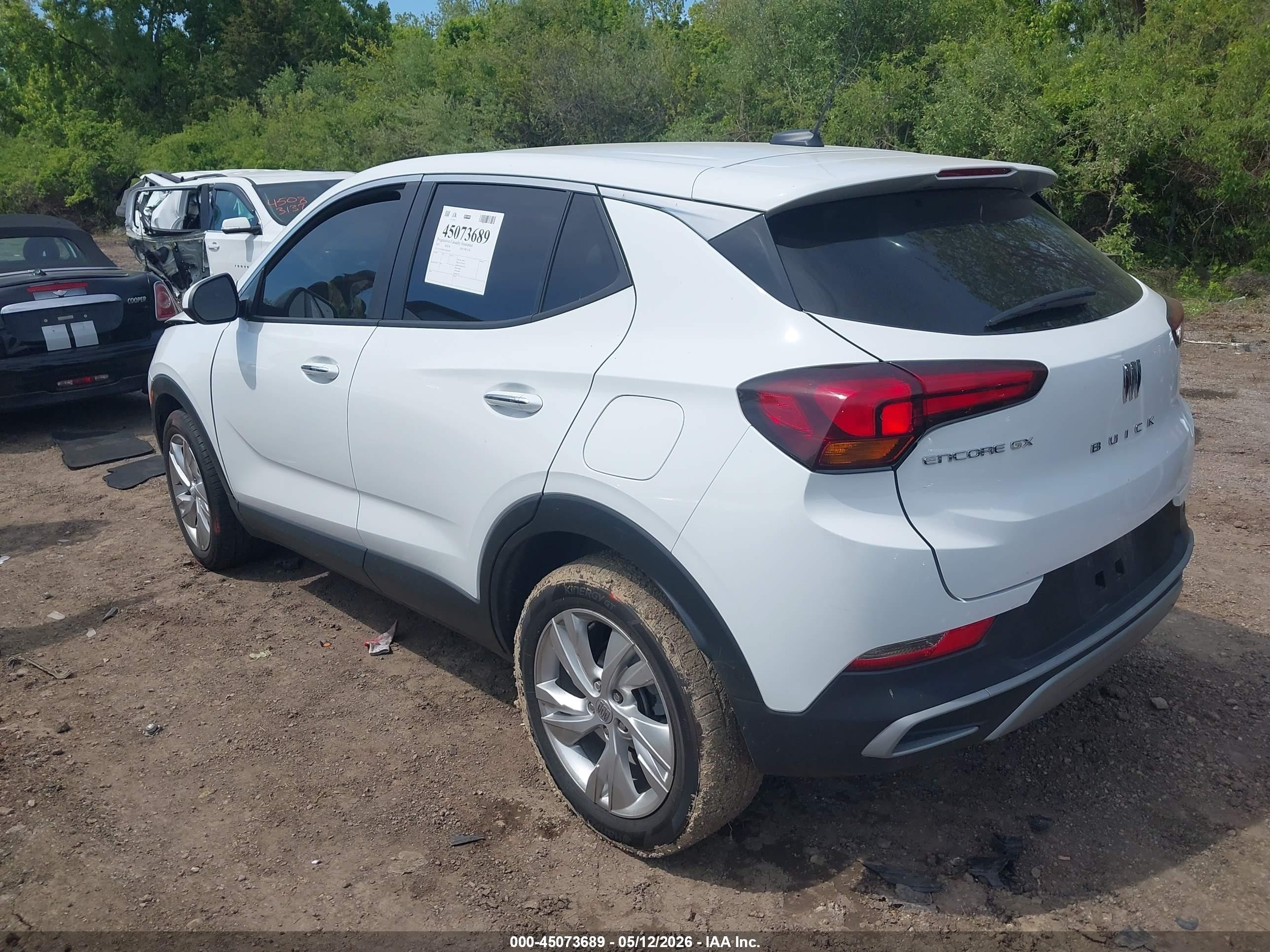 2025 Buick Encore Gx Preferred Fwd White vin: KL4AMBSL2SB164055