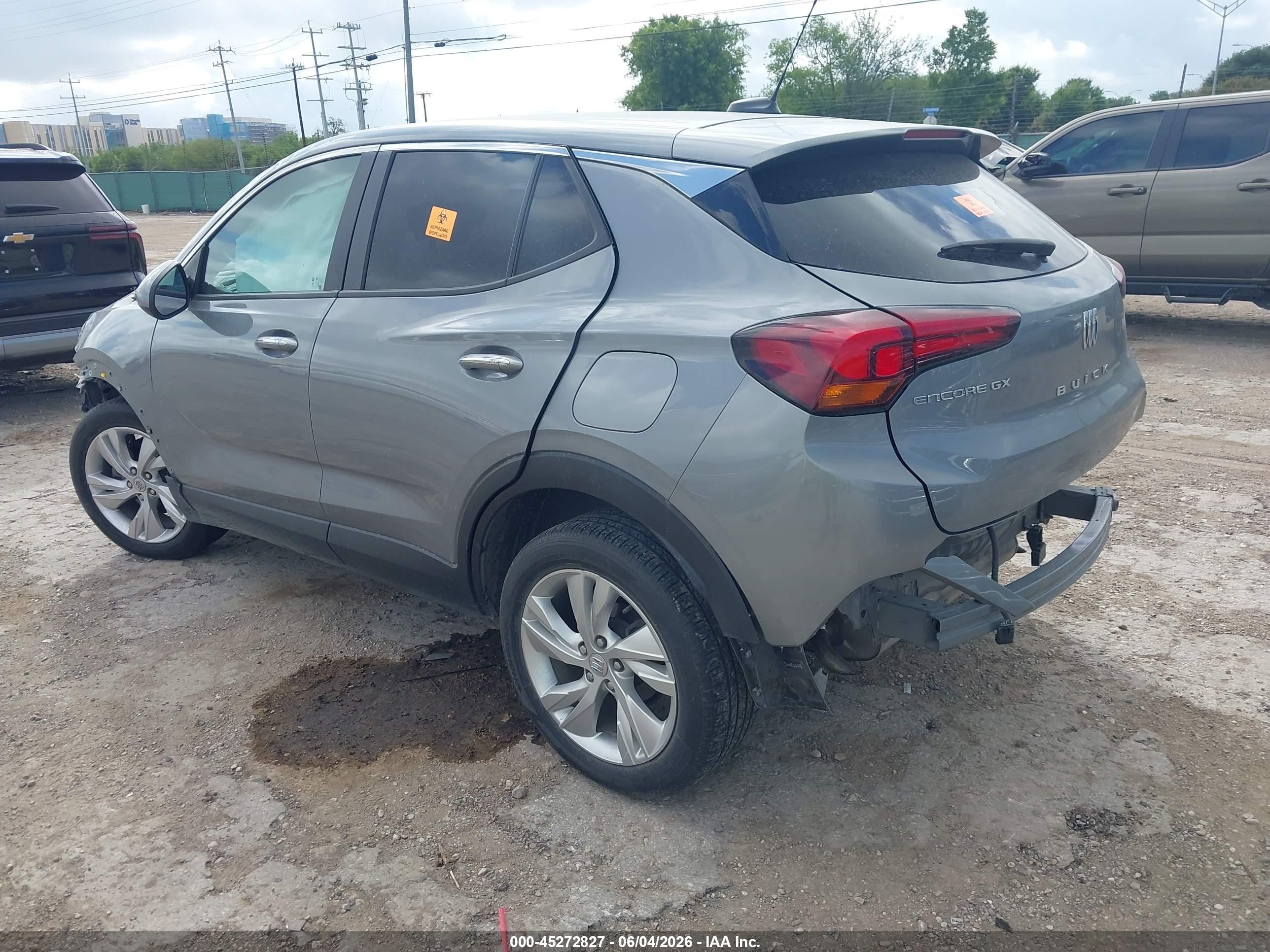 2024 Buick Encore Gx Preferred Fwd Silver vin: KL4AMBSL7RB027994