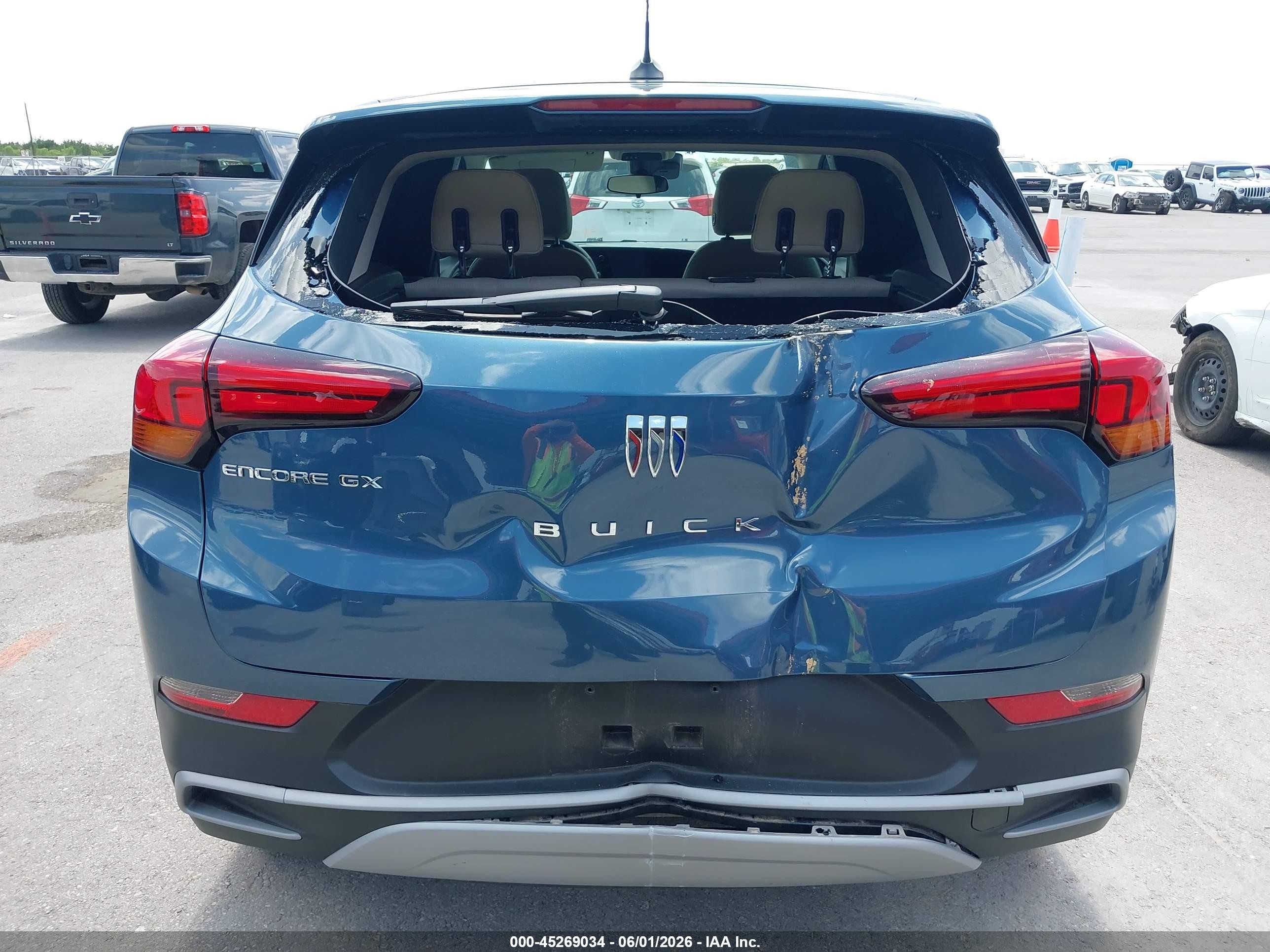 2026 Buick Encore Gx Preferred Fwd Синий vin: KL4AMBSL9TB159145