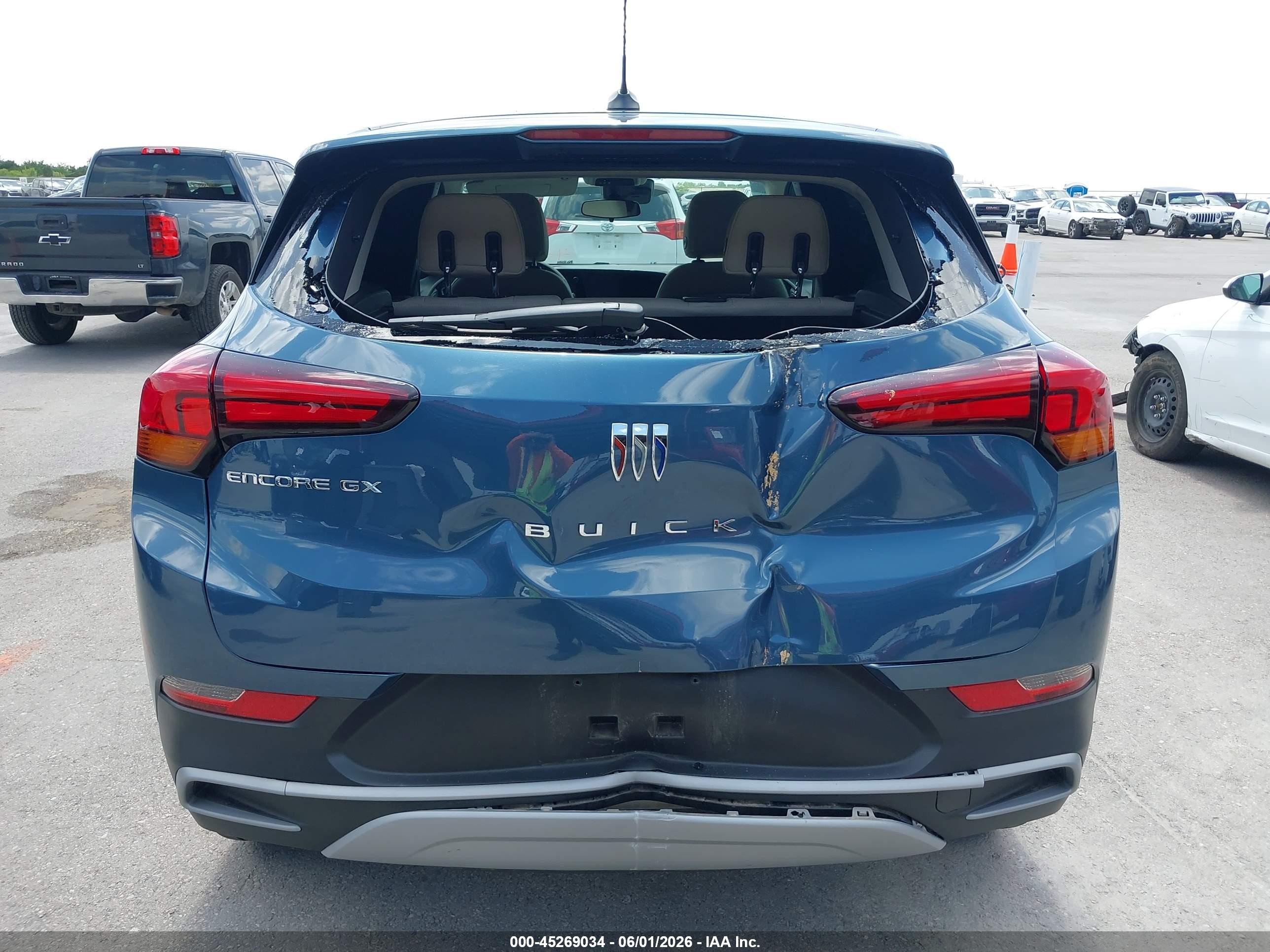 2026 Buick Encore Gx Preferred Fwd Синий vin: KL4AMBSL9TB159145