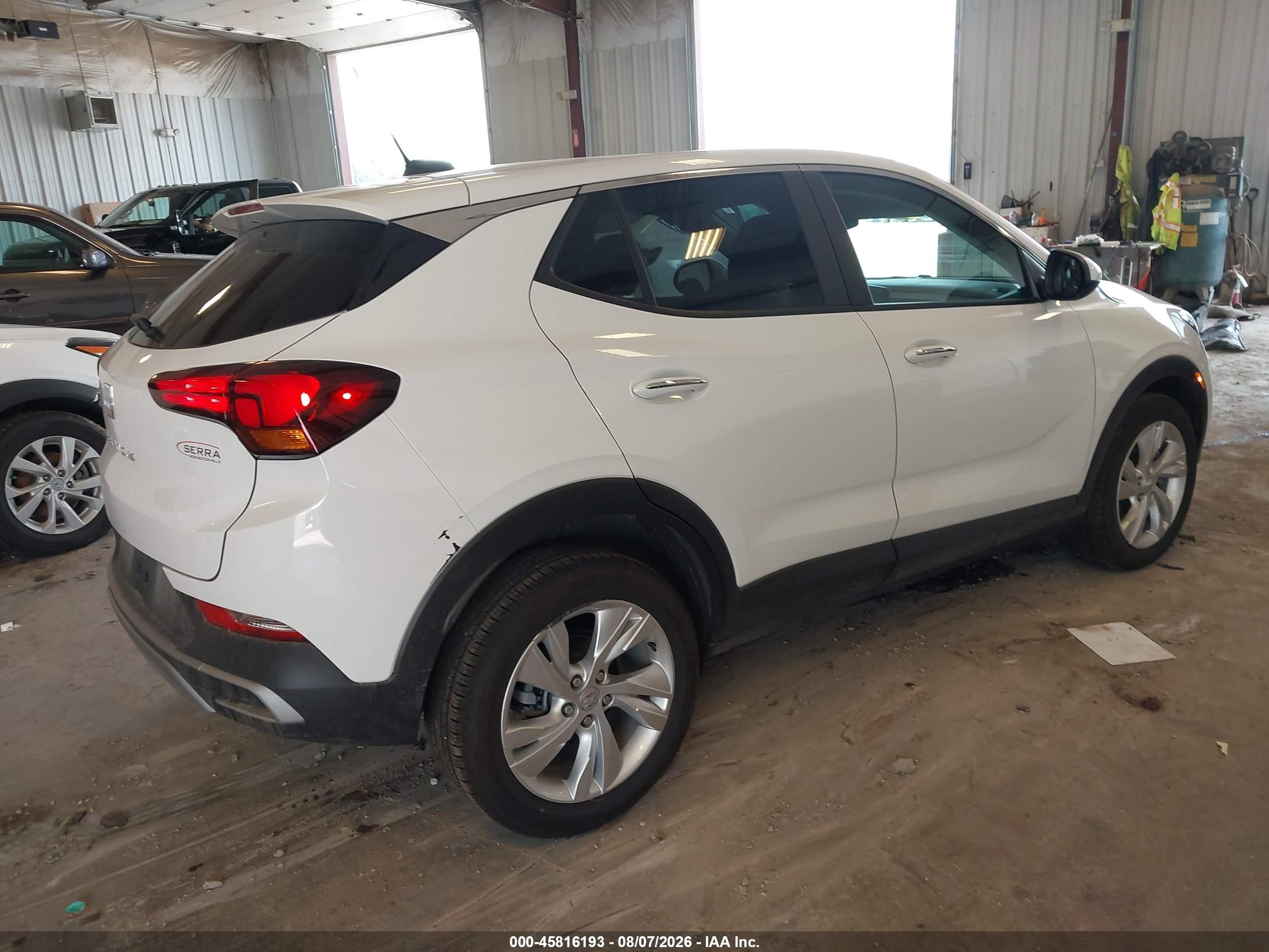 2024 Buick Encore Gx Preferred Fwd White vin: KL4AMBSLXRB123893