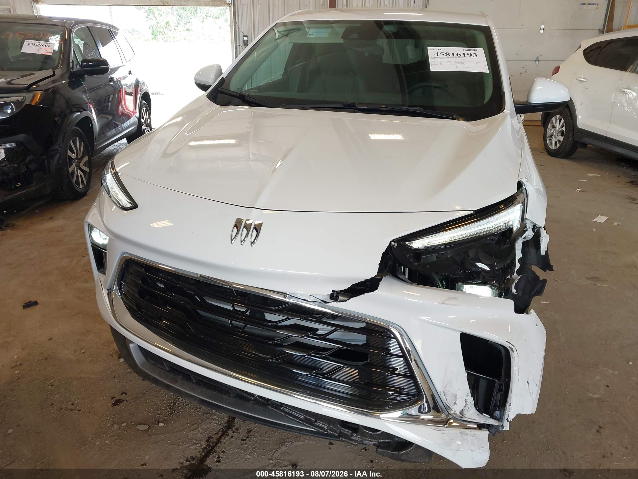 2024 Buick Encore Gx Preferred Fwd White vin: KL4AMBSLXRB123893