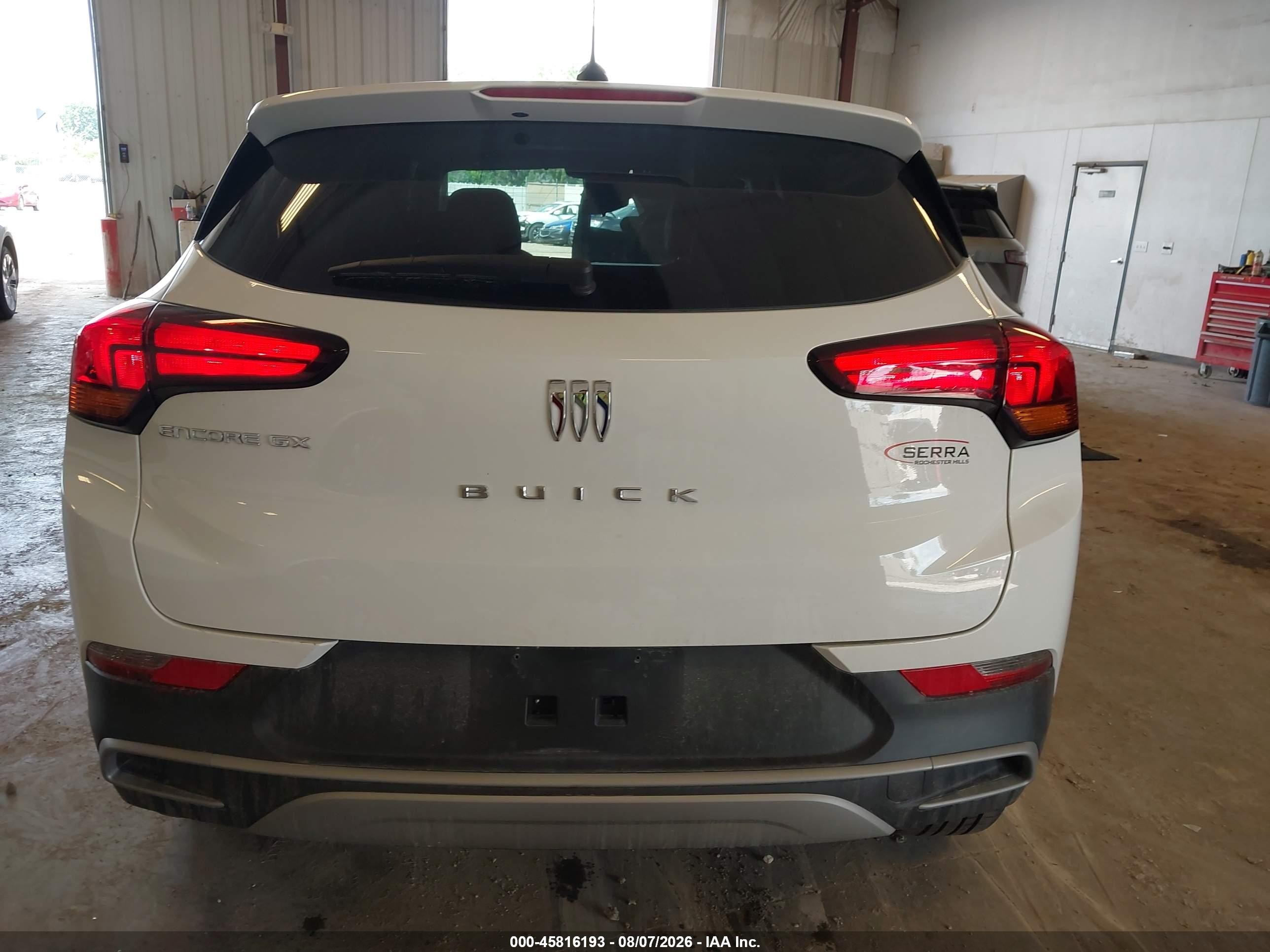 2024 Buick Encore Gx Preferred Fwd White vin: KL4AMBSLXRB123893