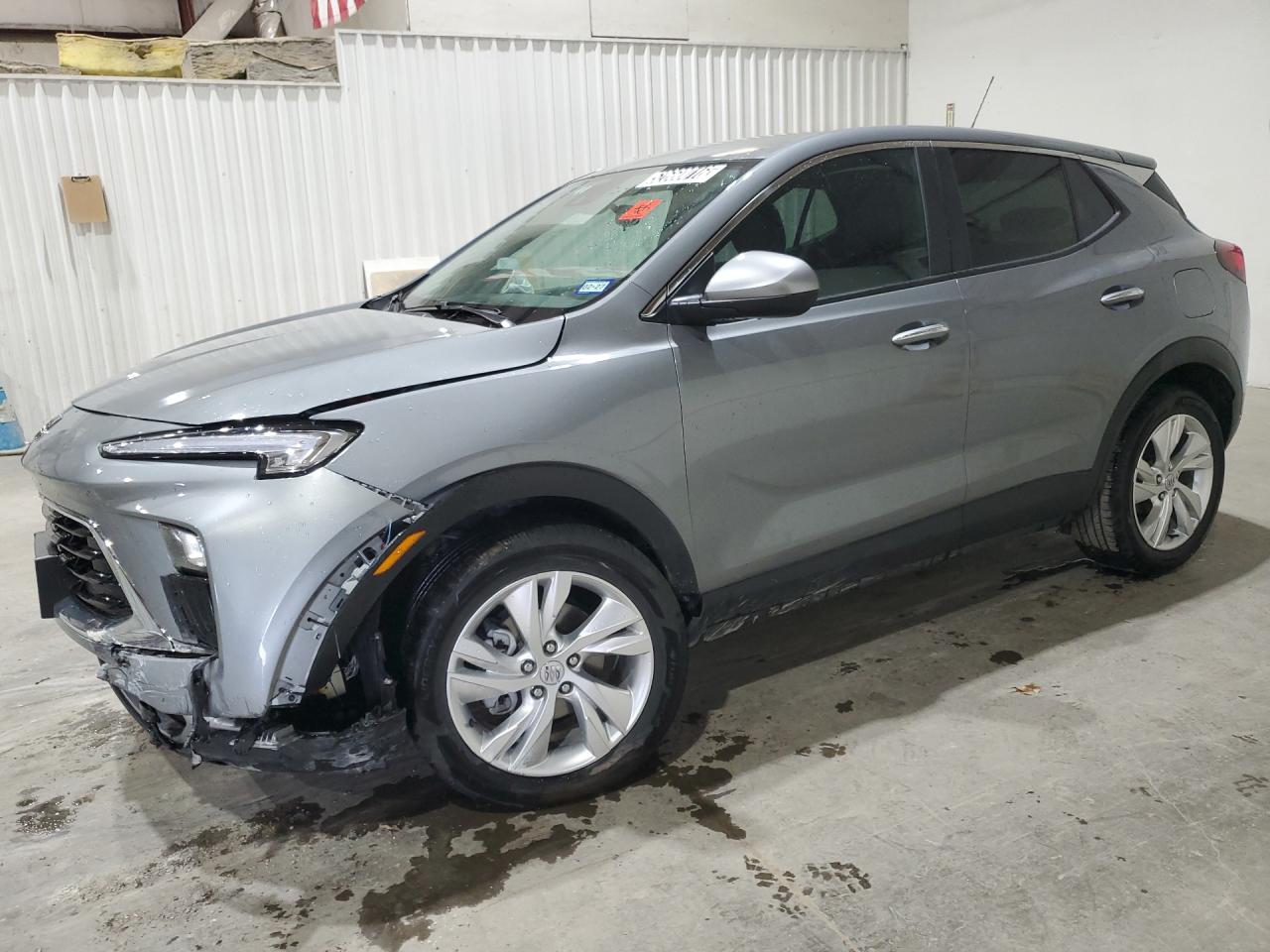 2025 Buick Encore Gx Preferred Silver vin: KL4AMBSLXSB194100 Damage: Left Front Fender, Severe Damage, Replacement Required