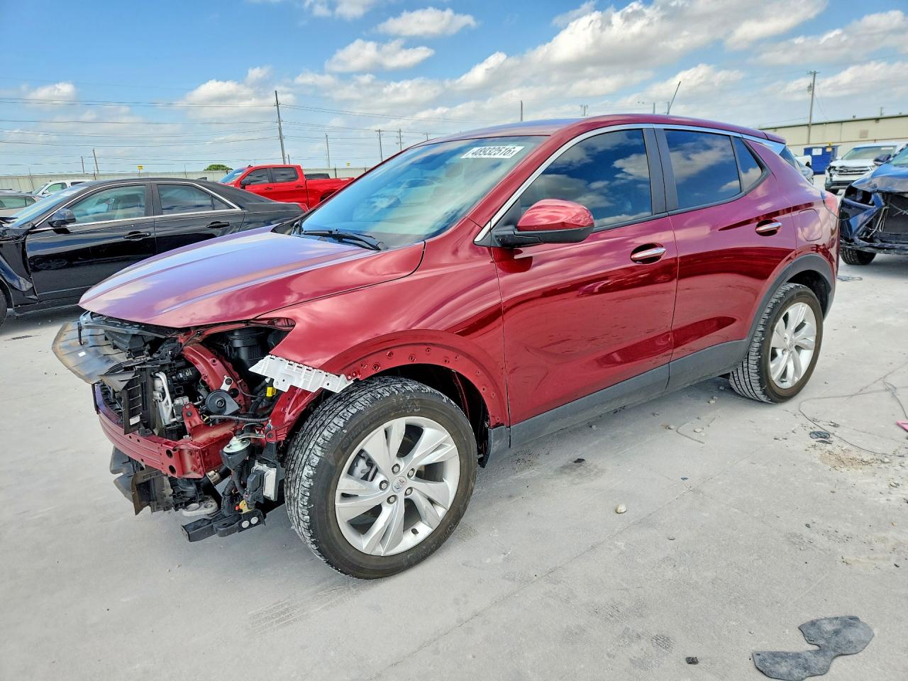 2025 Buick Encore Gx Preferred Red vin: KL4AMBSP6SB110051