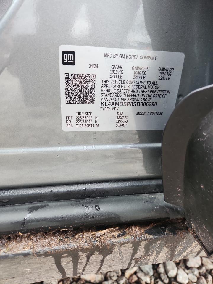 2025 Buick Encore Gx Preferred Gray vin: KL4AMBSP8SB006290