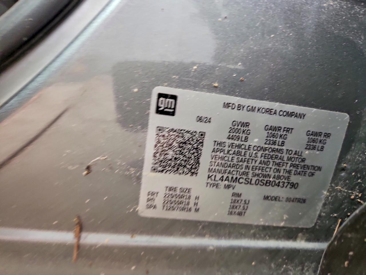 2025 Buick Encore Gx Preferred Silver vin: KL4AMCSL0SB043790