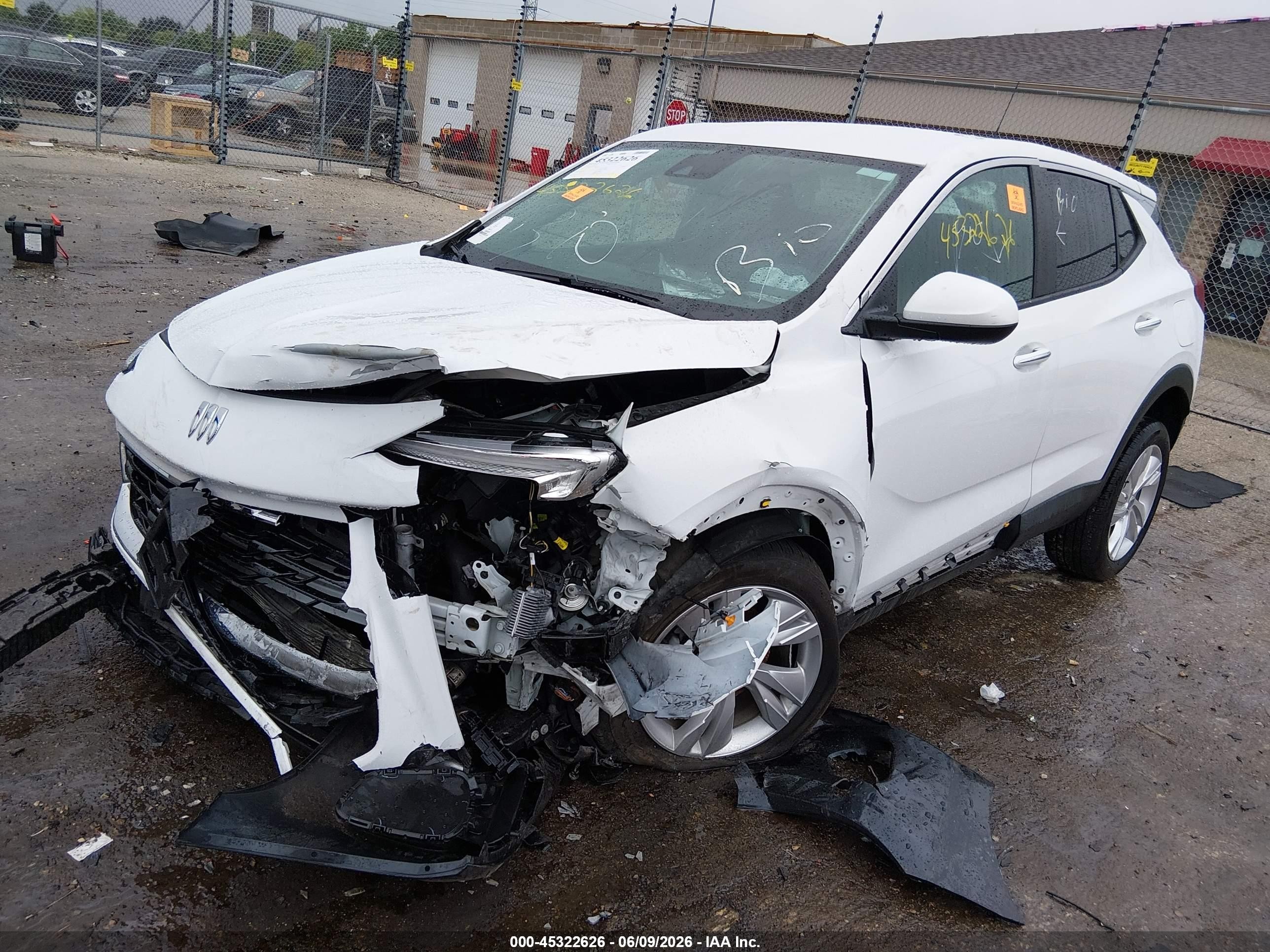 2025 Buick Encore Gx Preferred Awd White vin: KL4AMCSL0SB156882