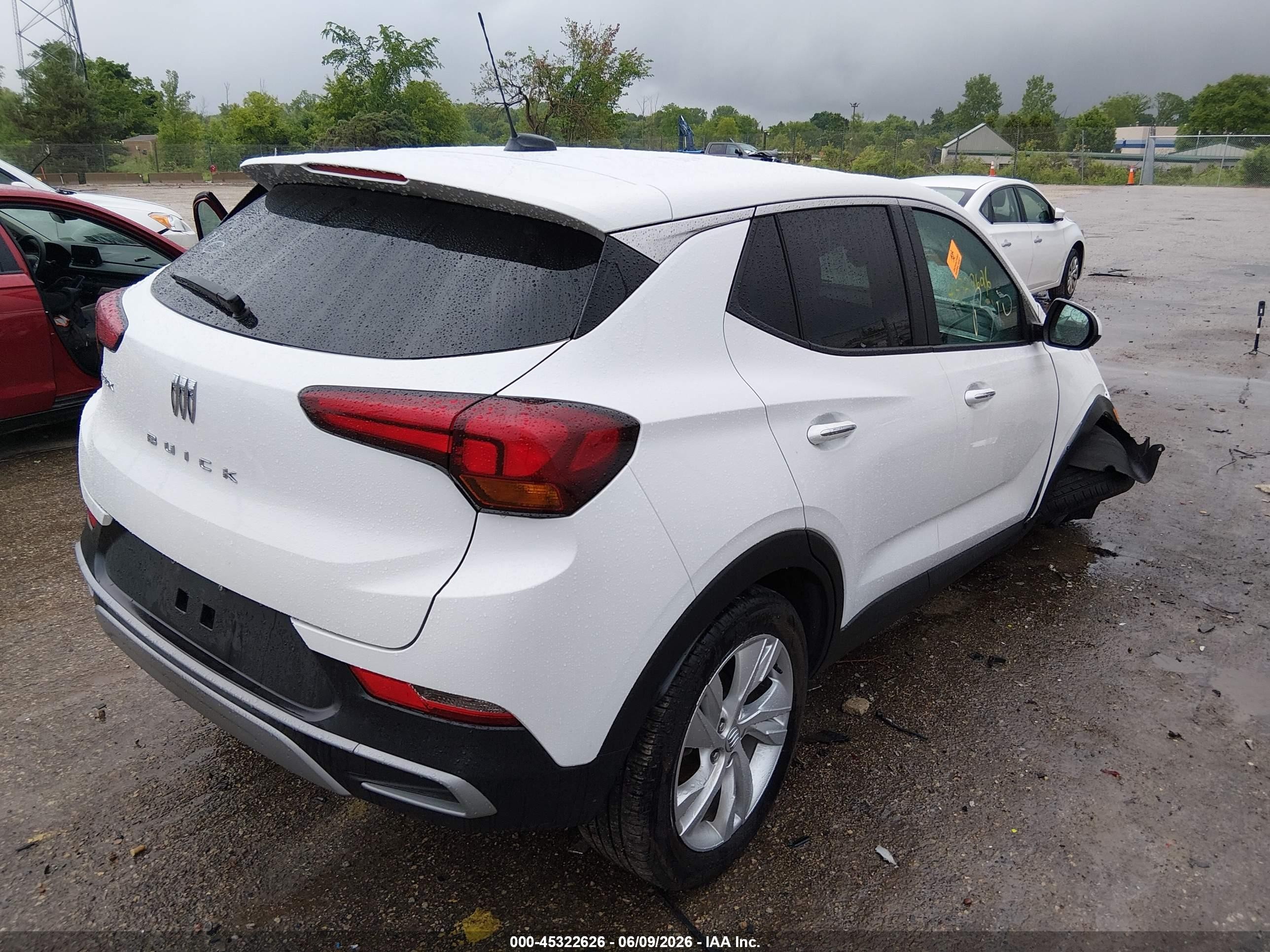 2025 Buick Encore Gx Preferred Awd White vin: KL4AMCSL0SB156882