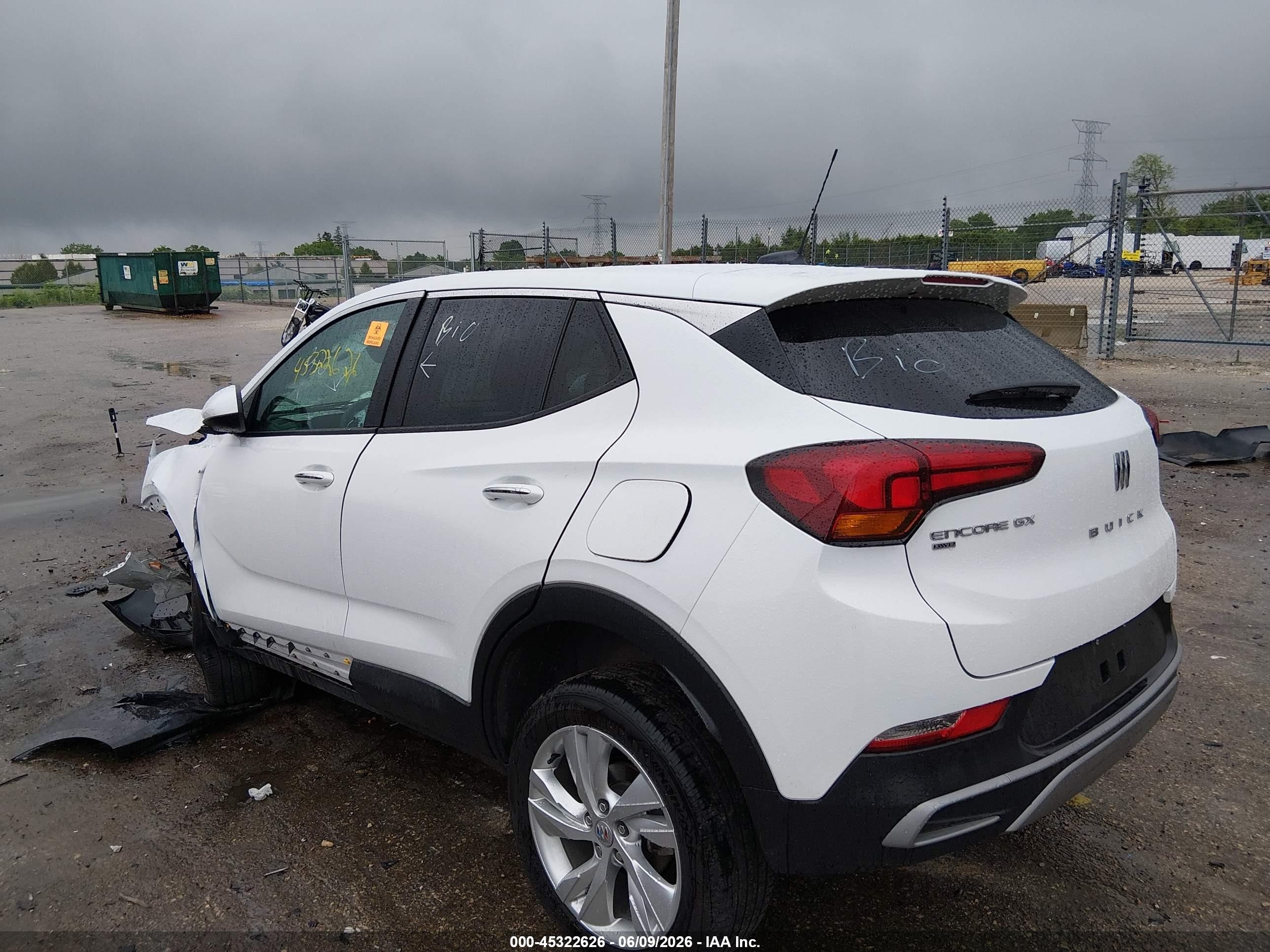2025 Buick Encore Gx Preferred Awd White vin: KL4AMCSL0SB156882