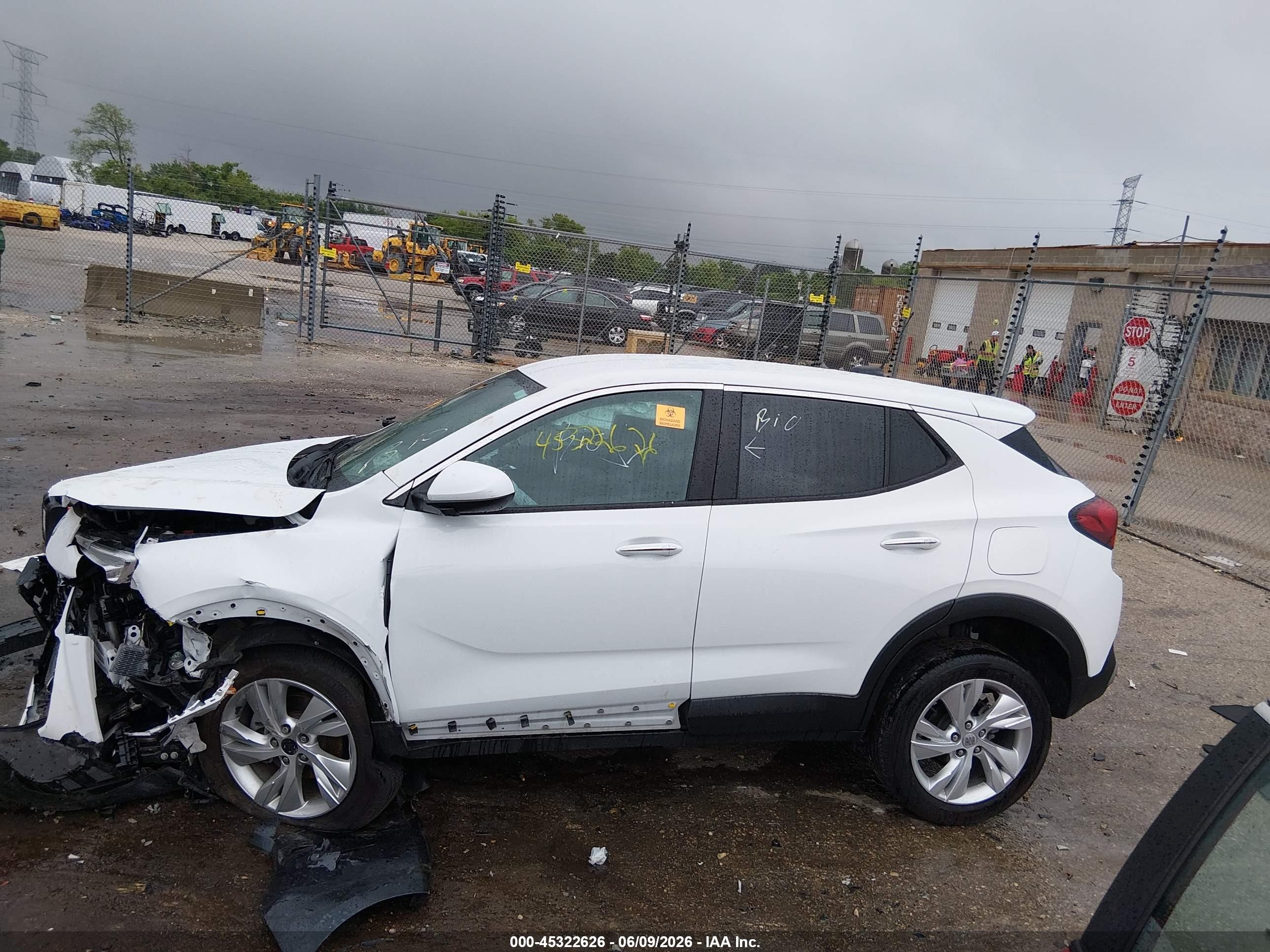 2025 Buick Encore Gx Preferred Awd White vin: KL4AMCSL0SB156882