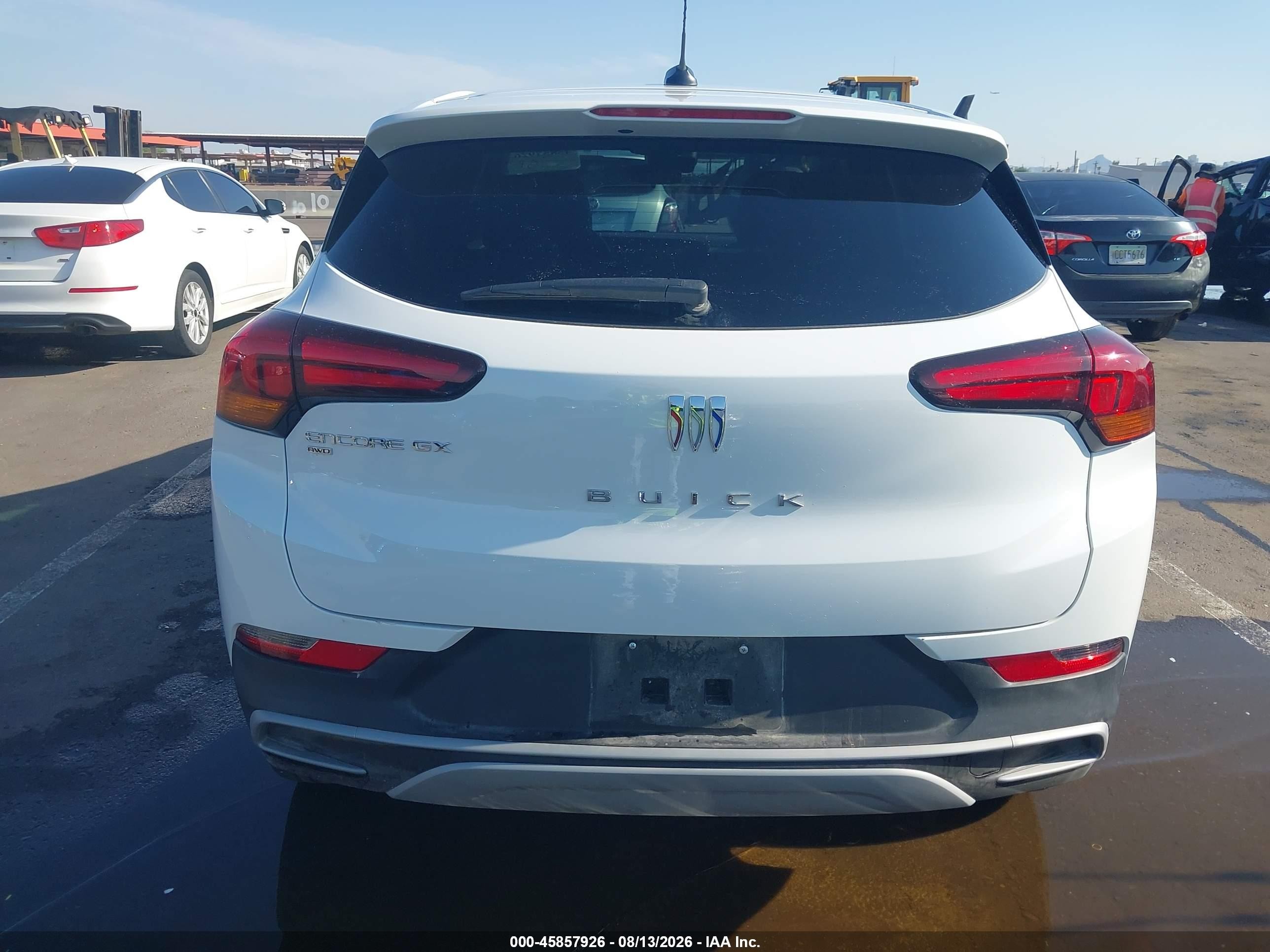 2026 Buick Encore Gx Preferred Awd Белый vin: KL4AMCSL3TB145103
