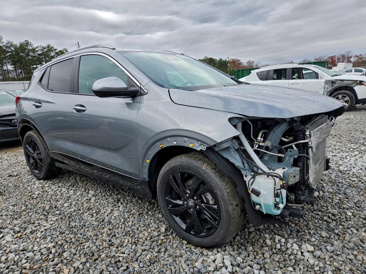 2024 Buick Encore Gx Sport Touring Серебряный vin: KL4AMDSL1RB204454