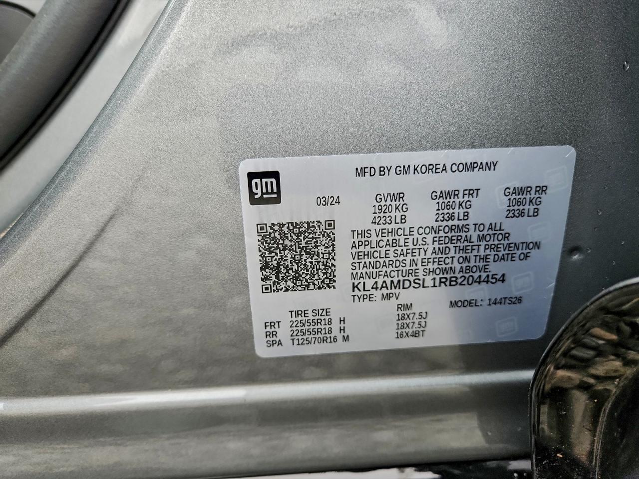 2024 Buick Encore Gx Sport Touring Серебряный vin: KL4AMDSL1RB204454