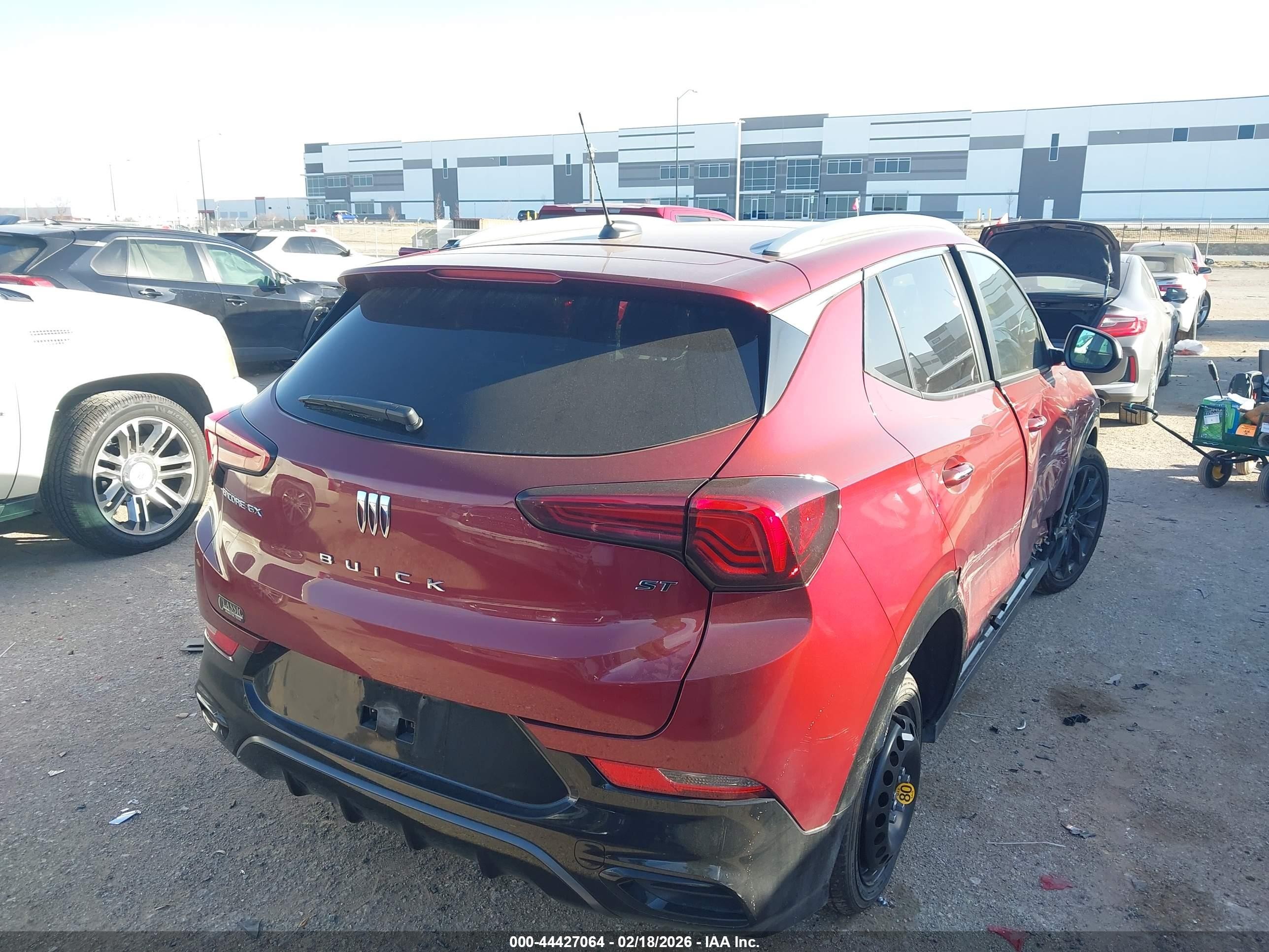 2024 Buick Encore Gx Sport Touring Fwd Burgundy vin: KL4AMDSL3RB005681