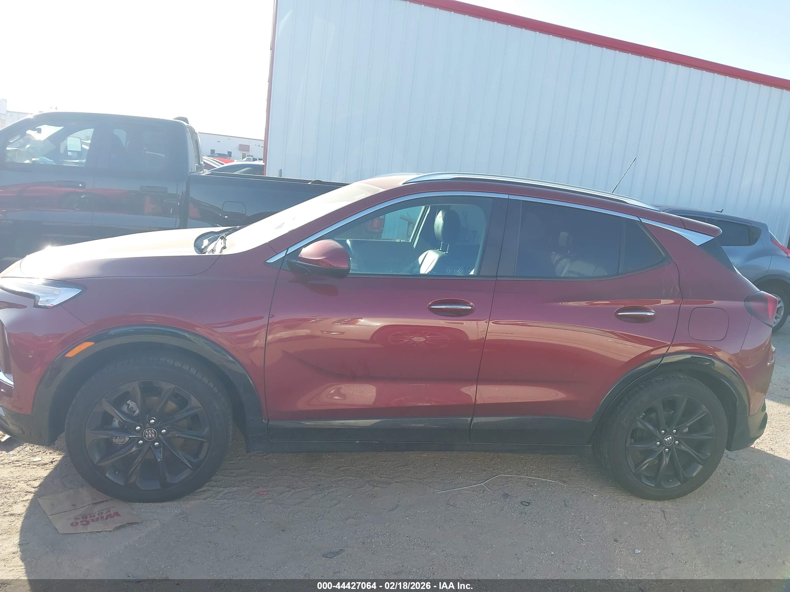 2024 Buick Encore Gx Sport Touring Fwd Burgundy vin: KL4AMDSL3RB005681