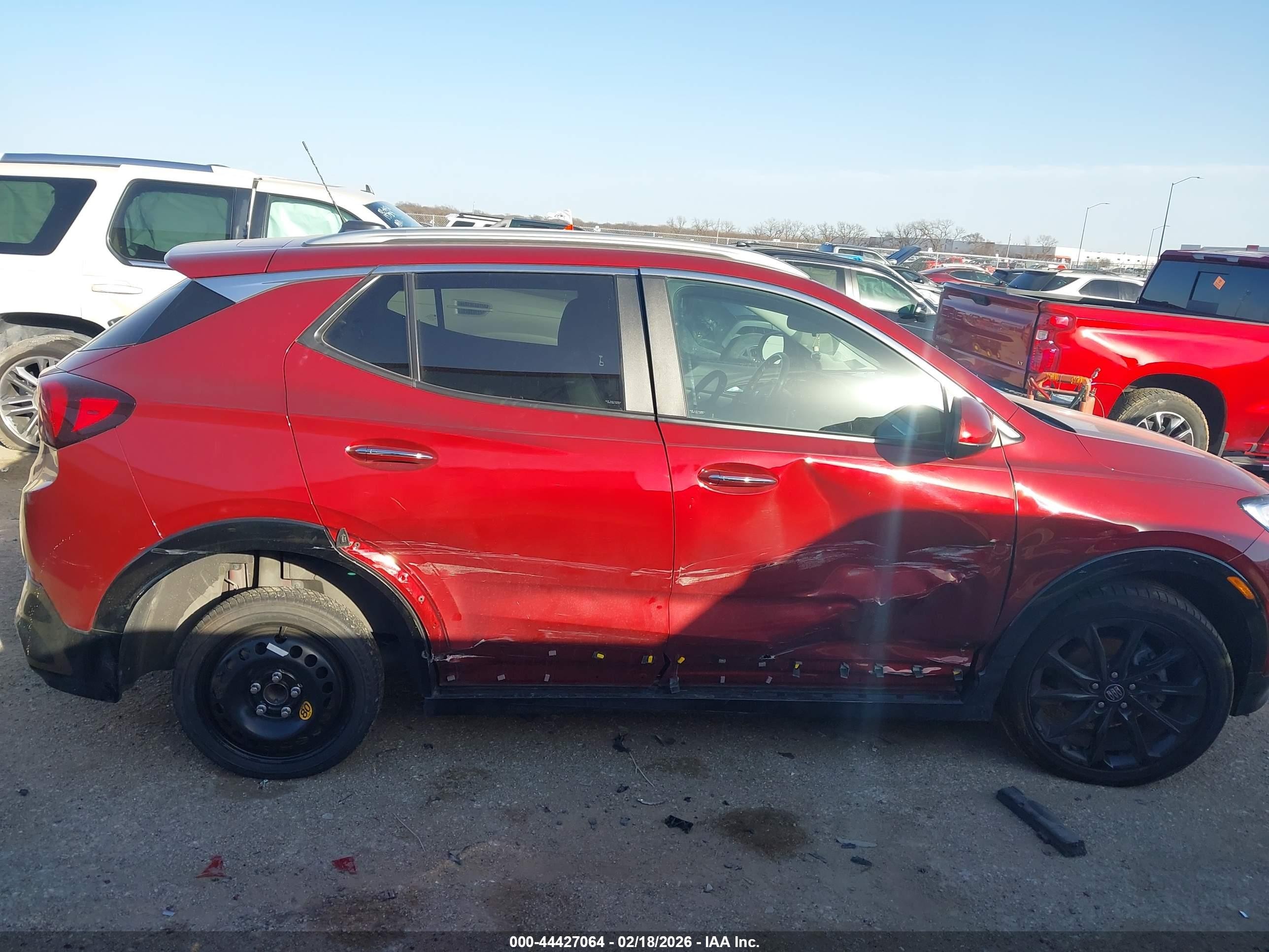 2024 Buick Encore Gx Sport Touring Fwd Burgundy vin: KL4AMDSL3RB005681