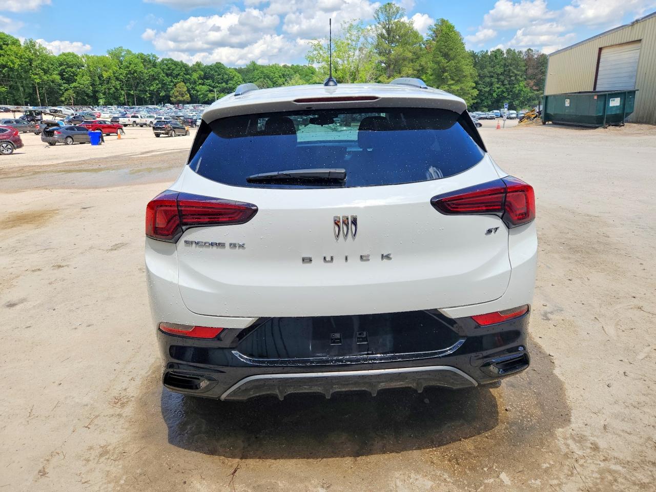 2024 Buick Encore Gx Sport Touring White vin: KL4AMDSL3RB165382