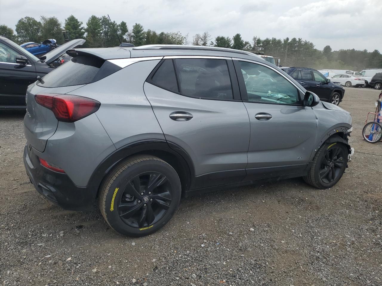 2025 Buick Encore Gx Sport Touring Silver vin: KL4AMDSL4SB039277