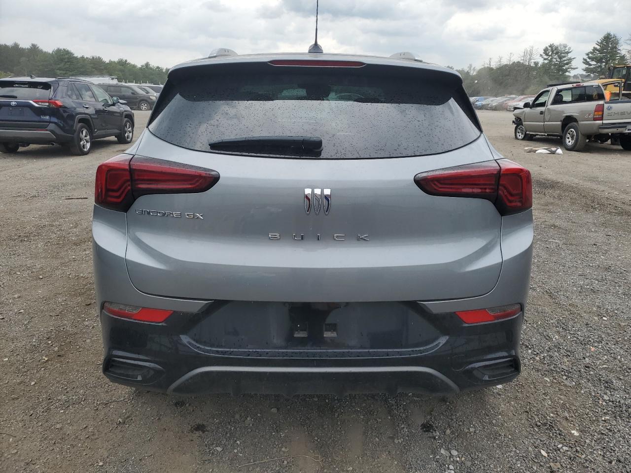 2025 Buick Encore Gx Sport Touring Silver vin: KL4AMDSL4SB039277