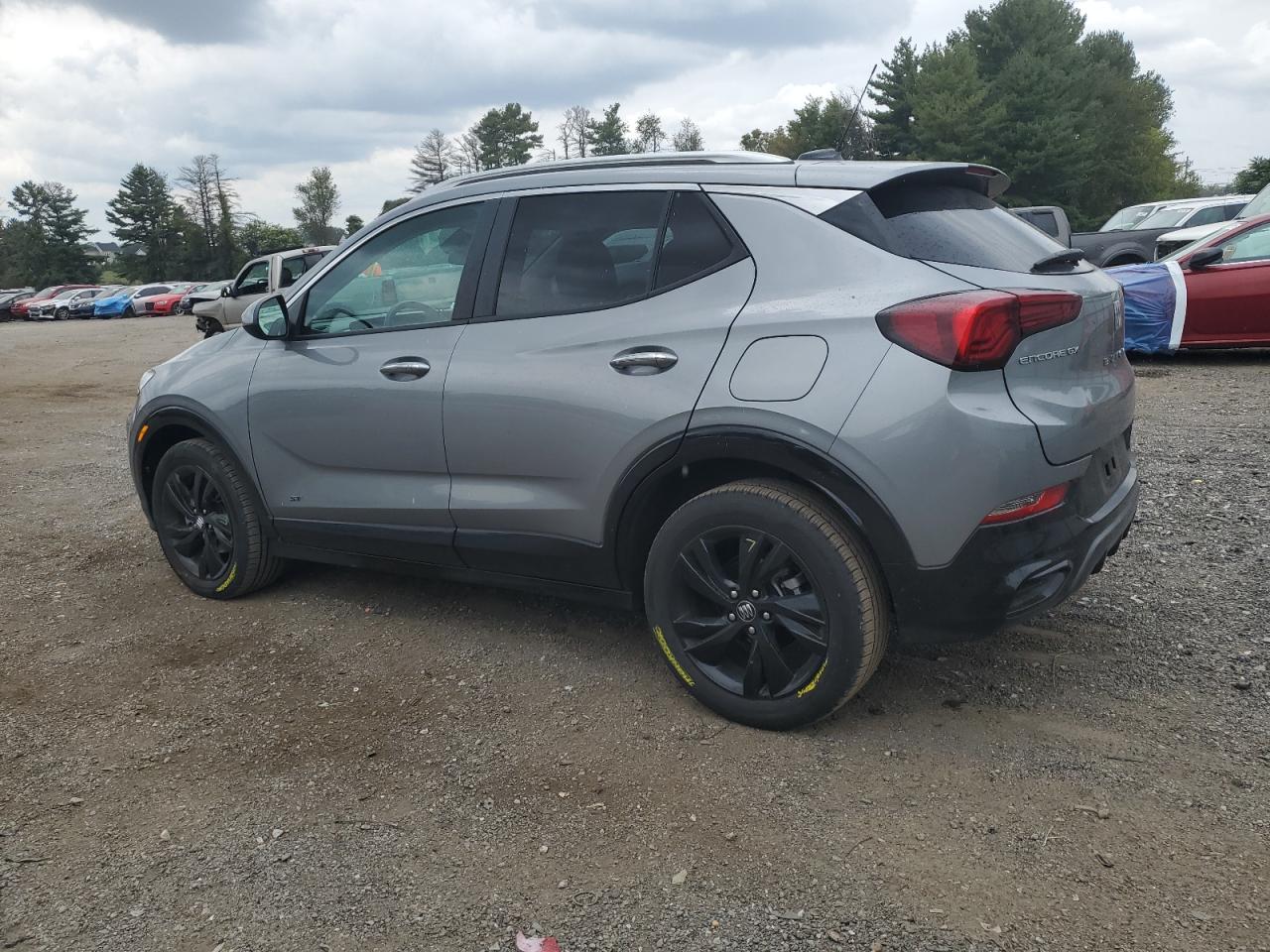 2025 Buick Encore Gx Sport Touring Silver vin: KL4AMDSL4SB039277