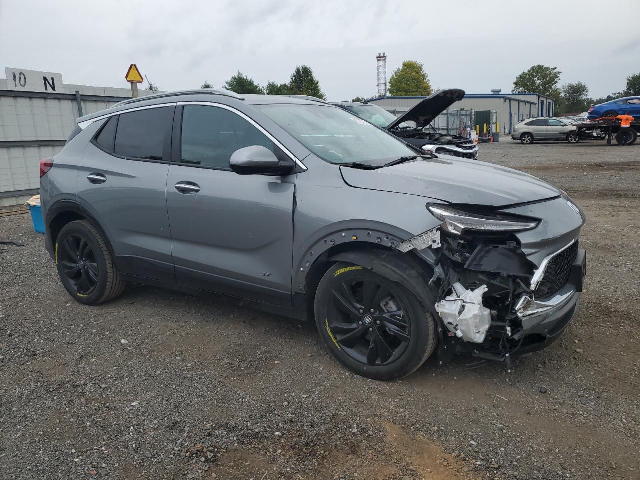 2025 Buick Encore Gx Sport Touring Silver vin: KL4AMDSL4SB039277