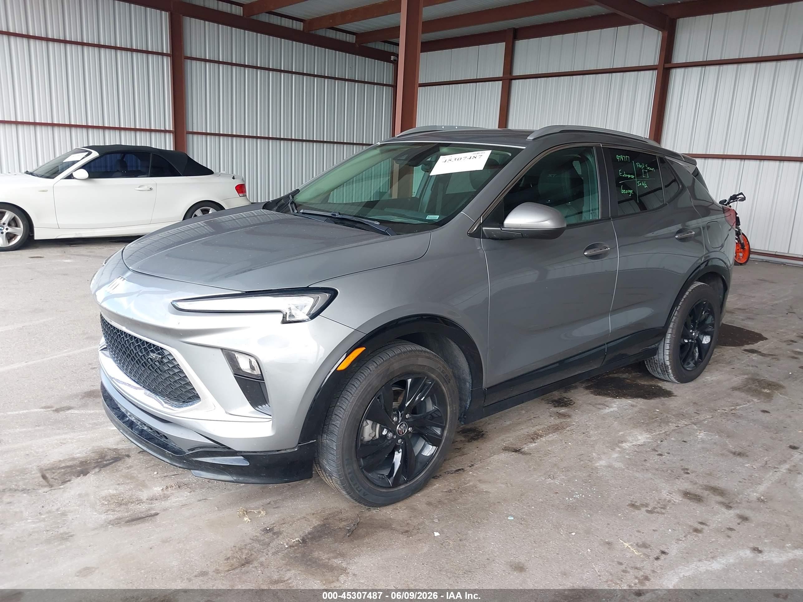 2024 Buick Encore Gx Sport Touring Fwd Gray vin: KL4AMDSL5RB164315