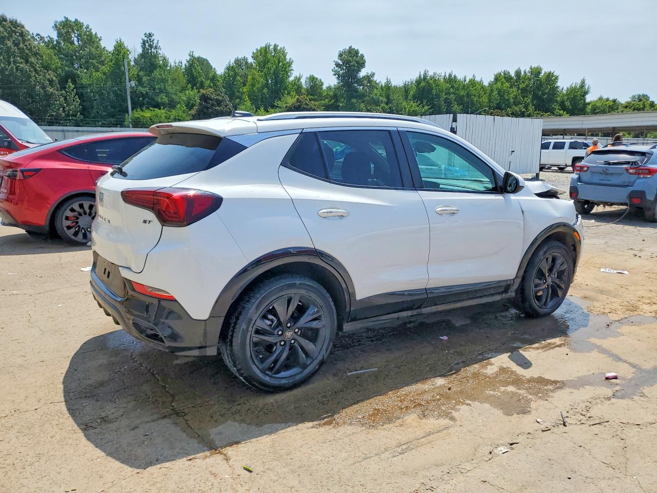 2024 Buick Encore Gx Sport Touring White vin: KL4AMDSL7RB154434