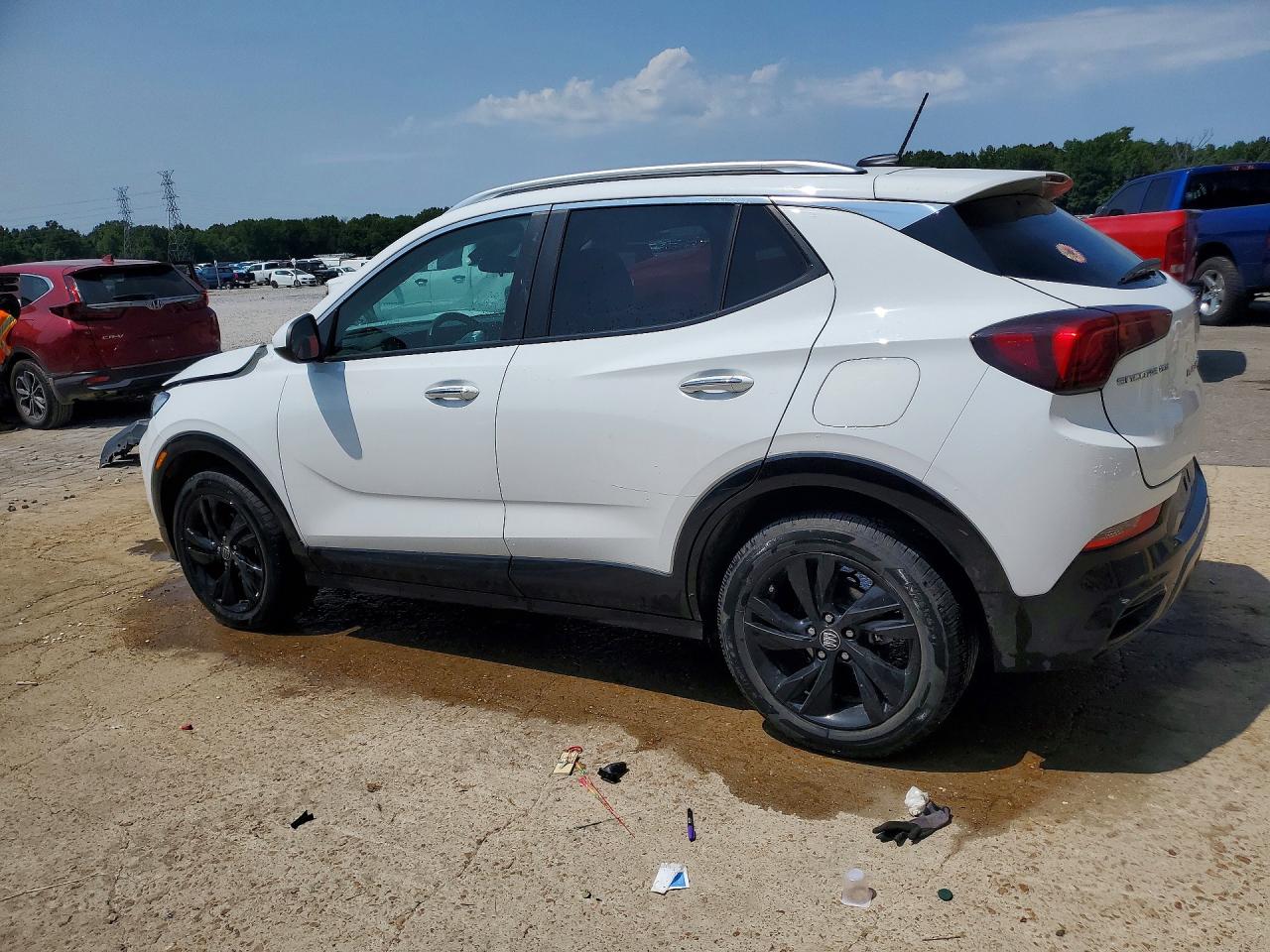 2024 Buick Encore Gx Sport Touring White vin: KL4AMDSL7RB154434