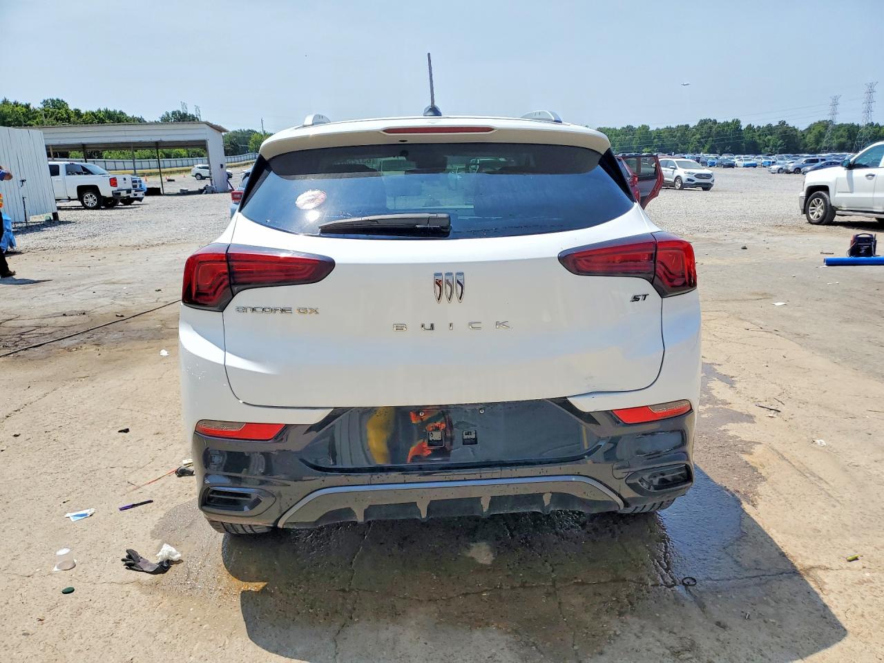 2024 Buick Encore Gx Sport Touring White vin: KL4AMDSL7RB154434