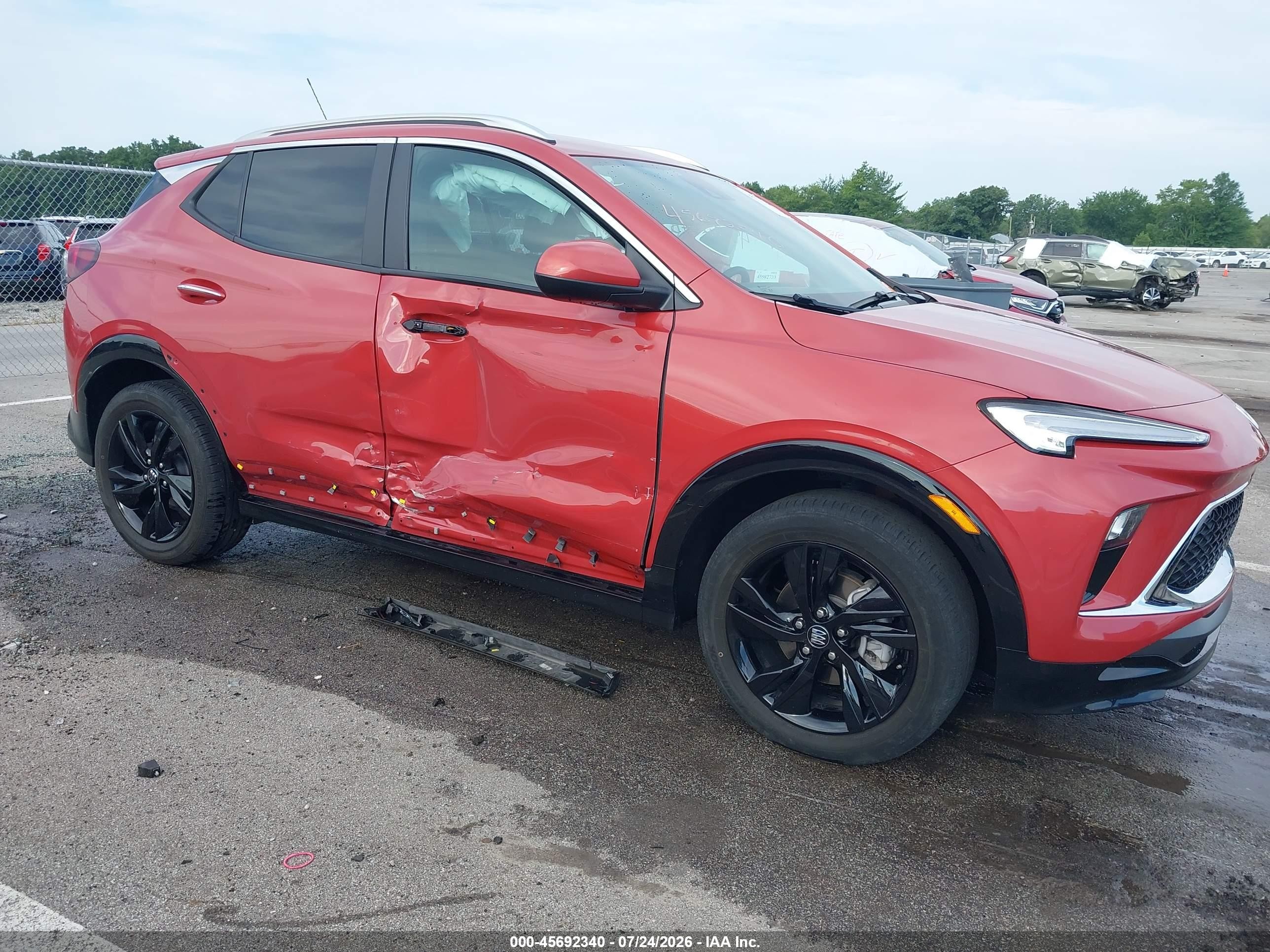 2024 Buick Encore Gx Sport Touring Fwd Orange vin: KL4AMDSL7RB170570