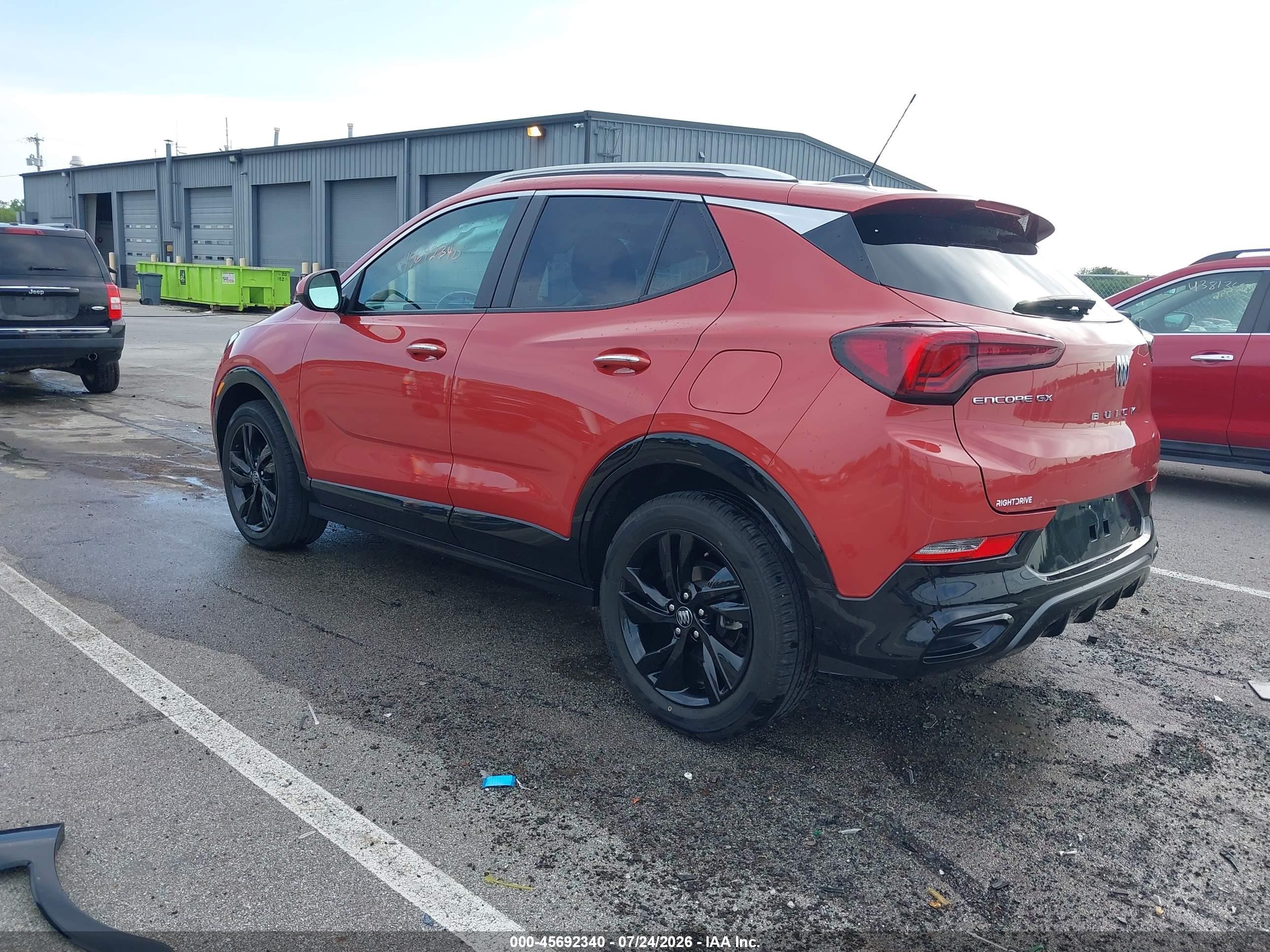 2024 Buick Encore Gx Sport Touring Fwd Orange vin: KL4AMDSL7RB170570