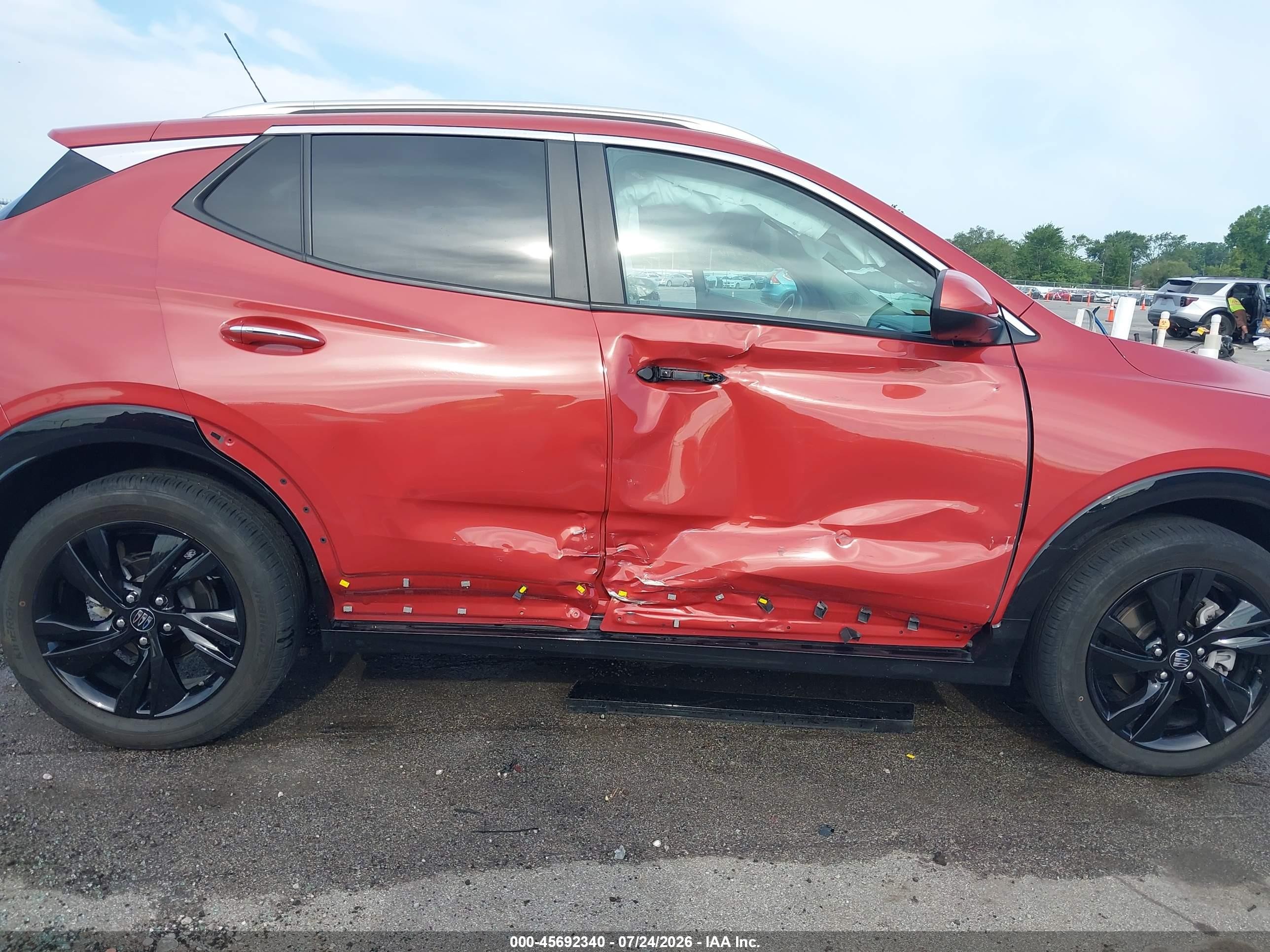 2024 Buick Encore Gx Sport Touring Fwd Orange vin: KL4AMDSL7RB170570
